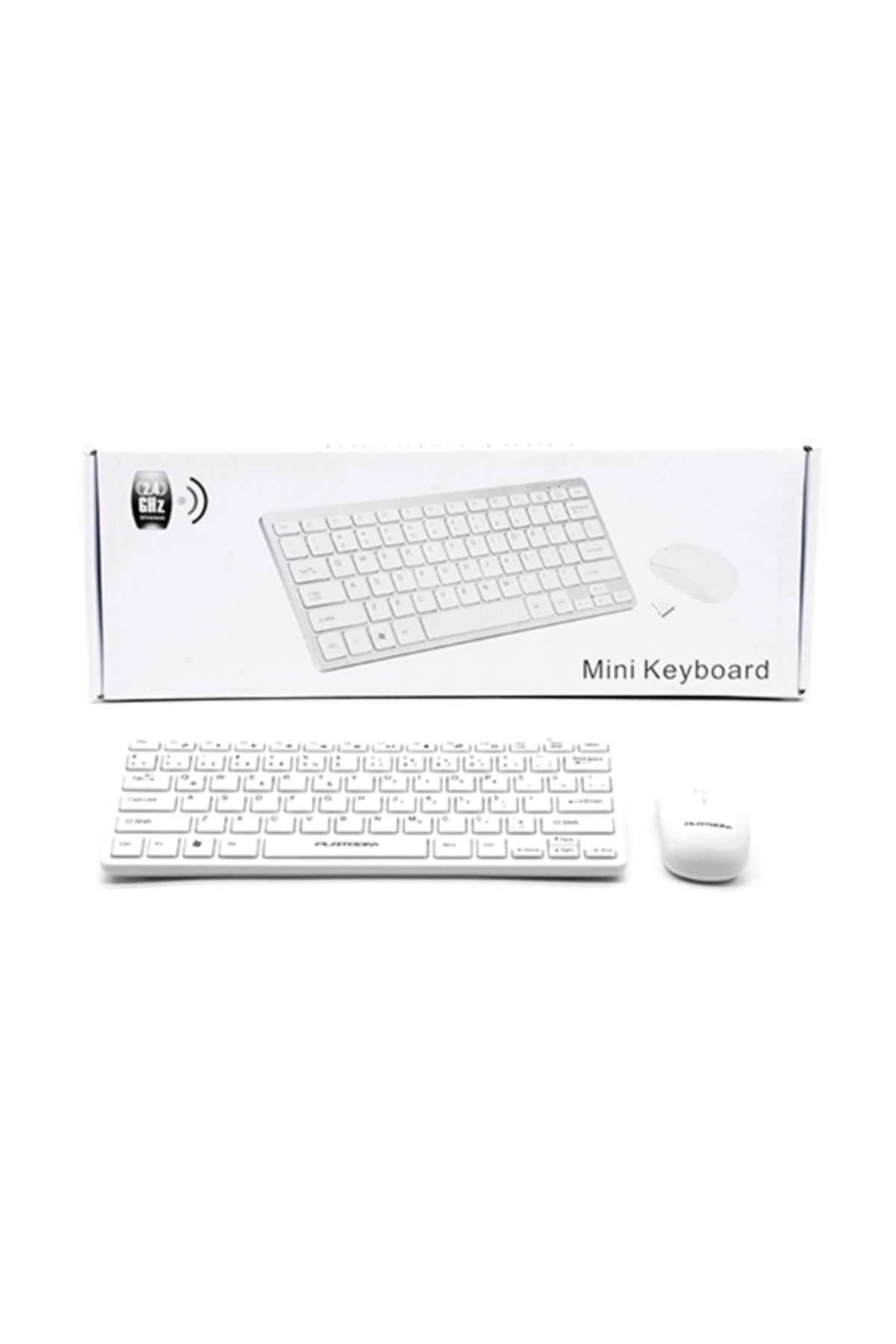 Accessories Pl-395 Kablosuz Set Klavye & Mouse Beyaz