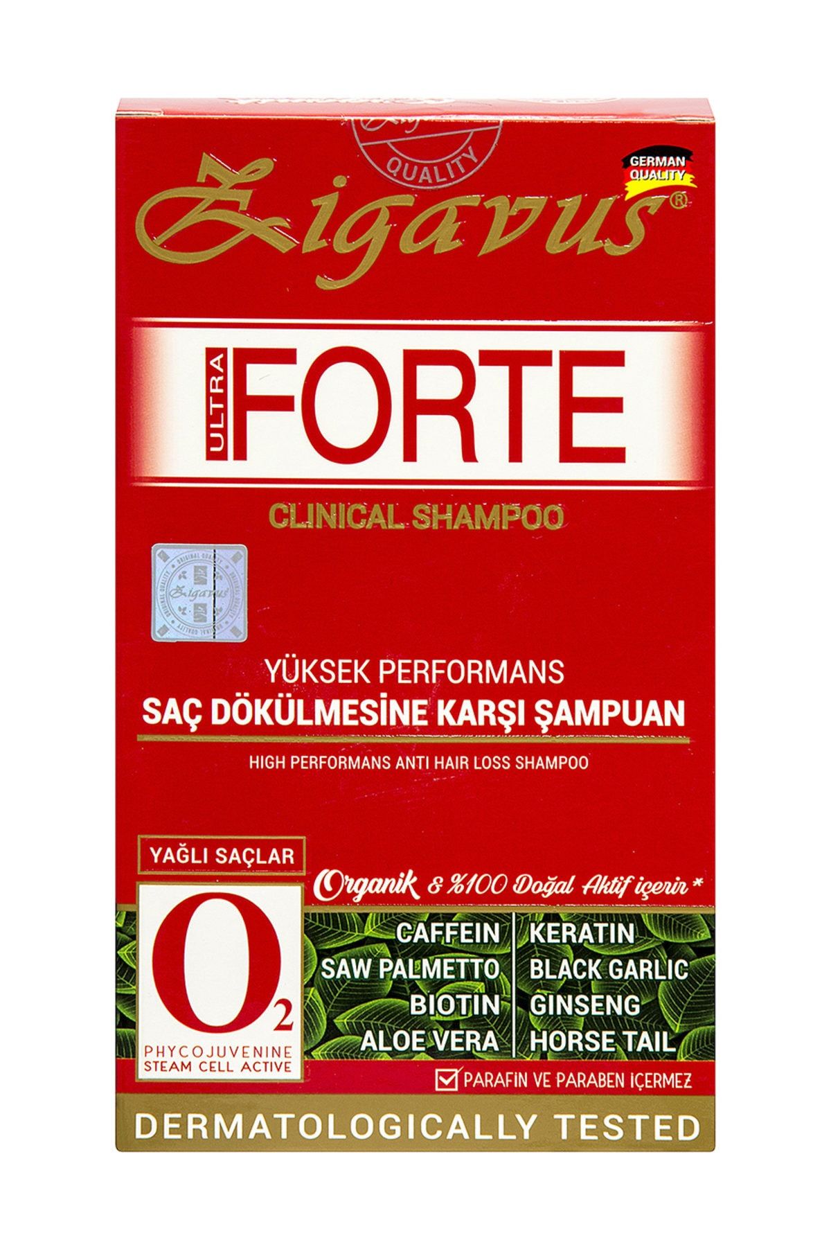 Zigavus Zigavus Forte Şampuan Yağlı Saçlar 300 Ml
