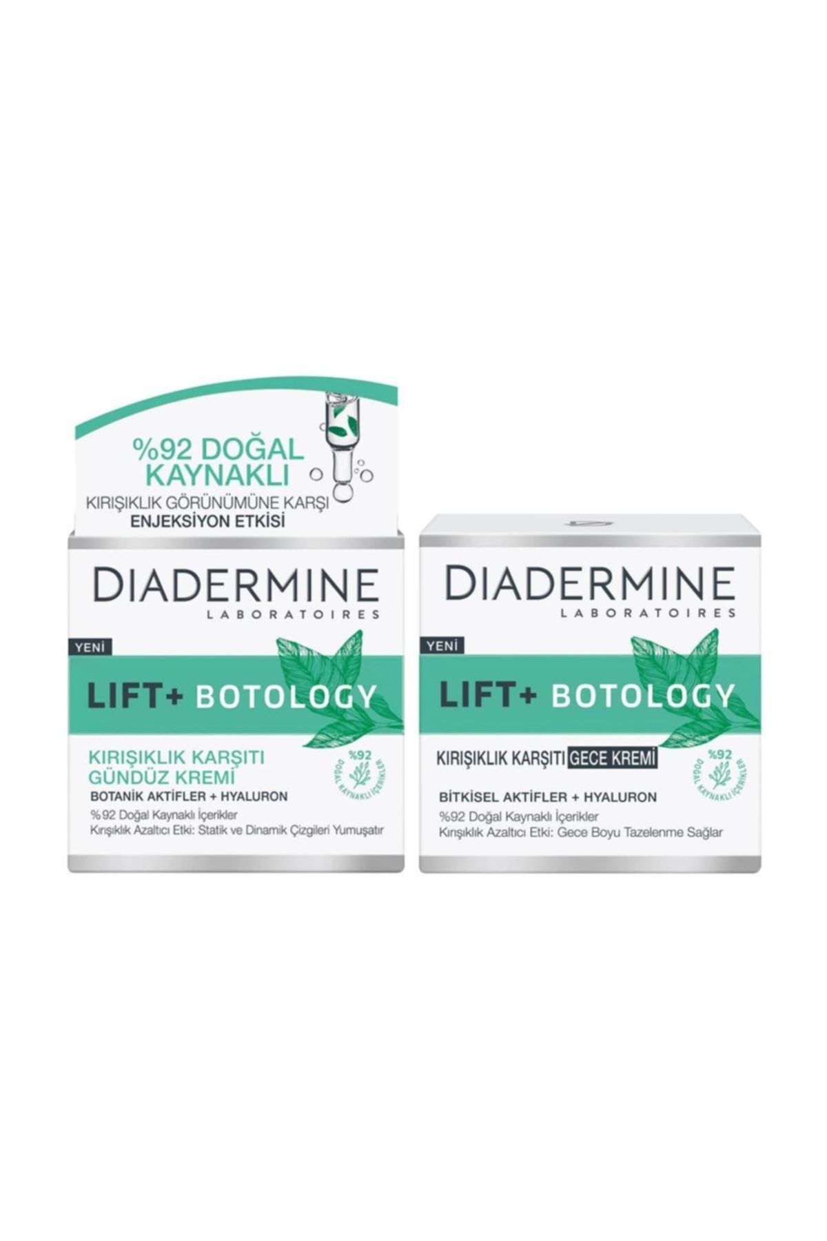 Diadermine Lift+ Botology Kırışık K. Gündüz + Gece Kremi 50+50 Ml