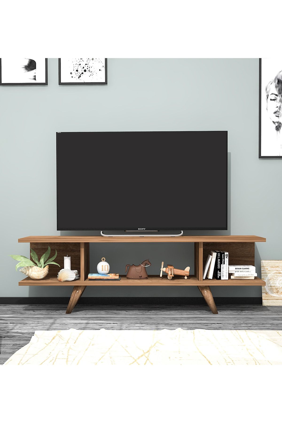Ankara Mobilya Eko Ceviz 120 Cm Tv Sehpası Fiyatı, Yorumları TRENDYOL