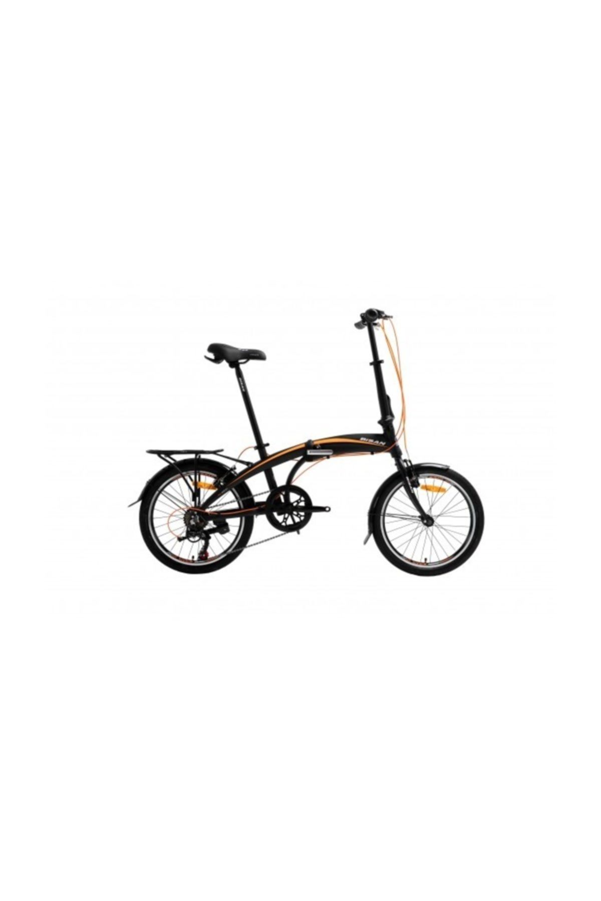 Bisan Fx 3500 Katlanır Bisiklet | Siyah-turuncu