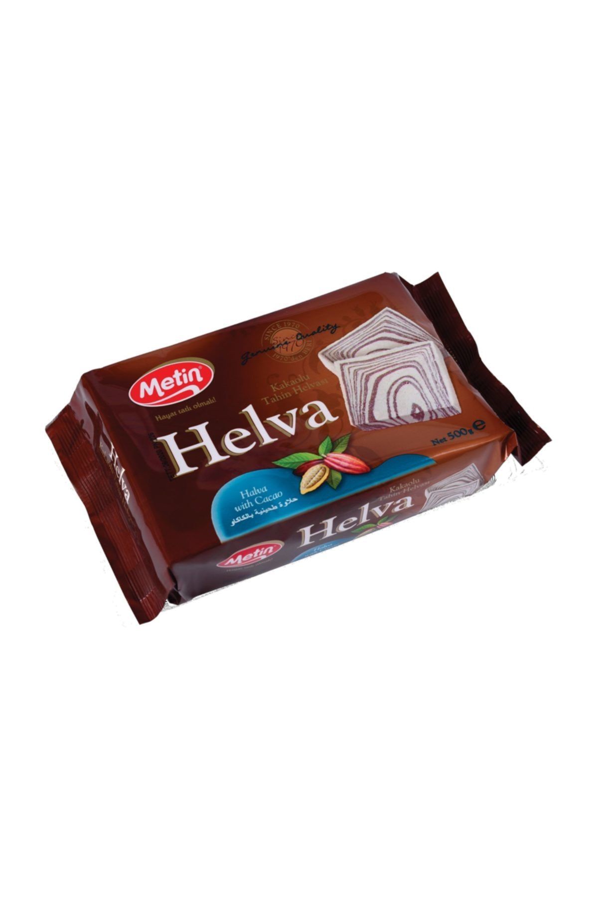 METIN Paket Kakaolu Helva 500 Gr