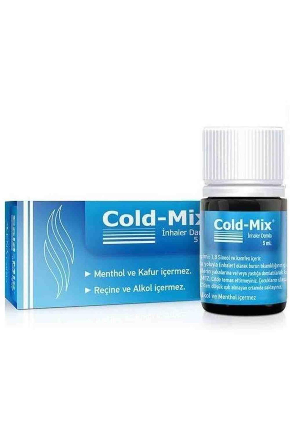 Cold-Mix Inhaler Damla Okaliptüs Ve Ladin Yağları Içeren Inhaler Damla 5ml