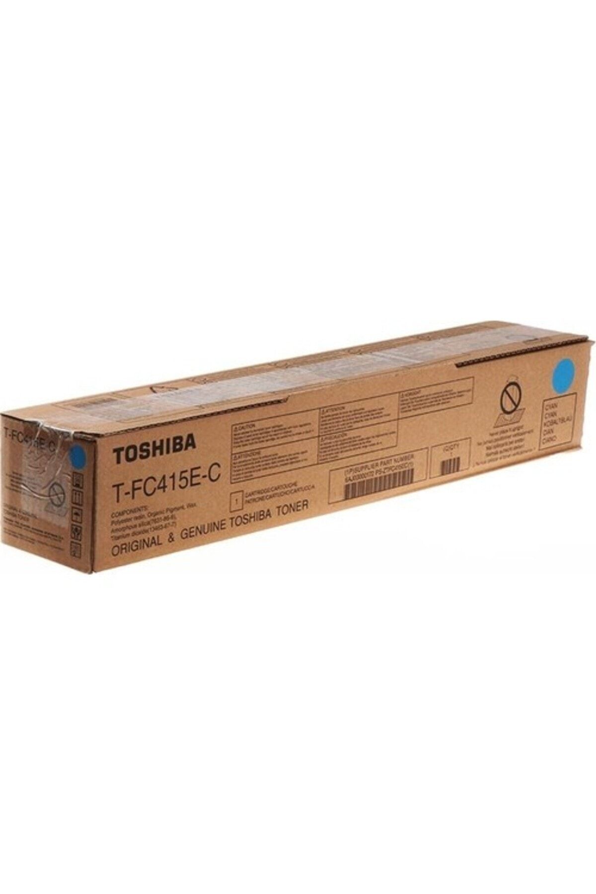 Toshiba T-FC415EC E-Studıo 3015AC/3515AC/5015AC Toner 33.600 Sayfa Mavi