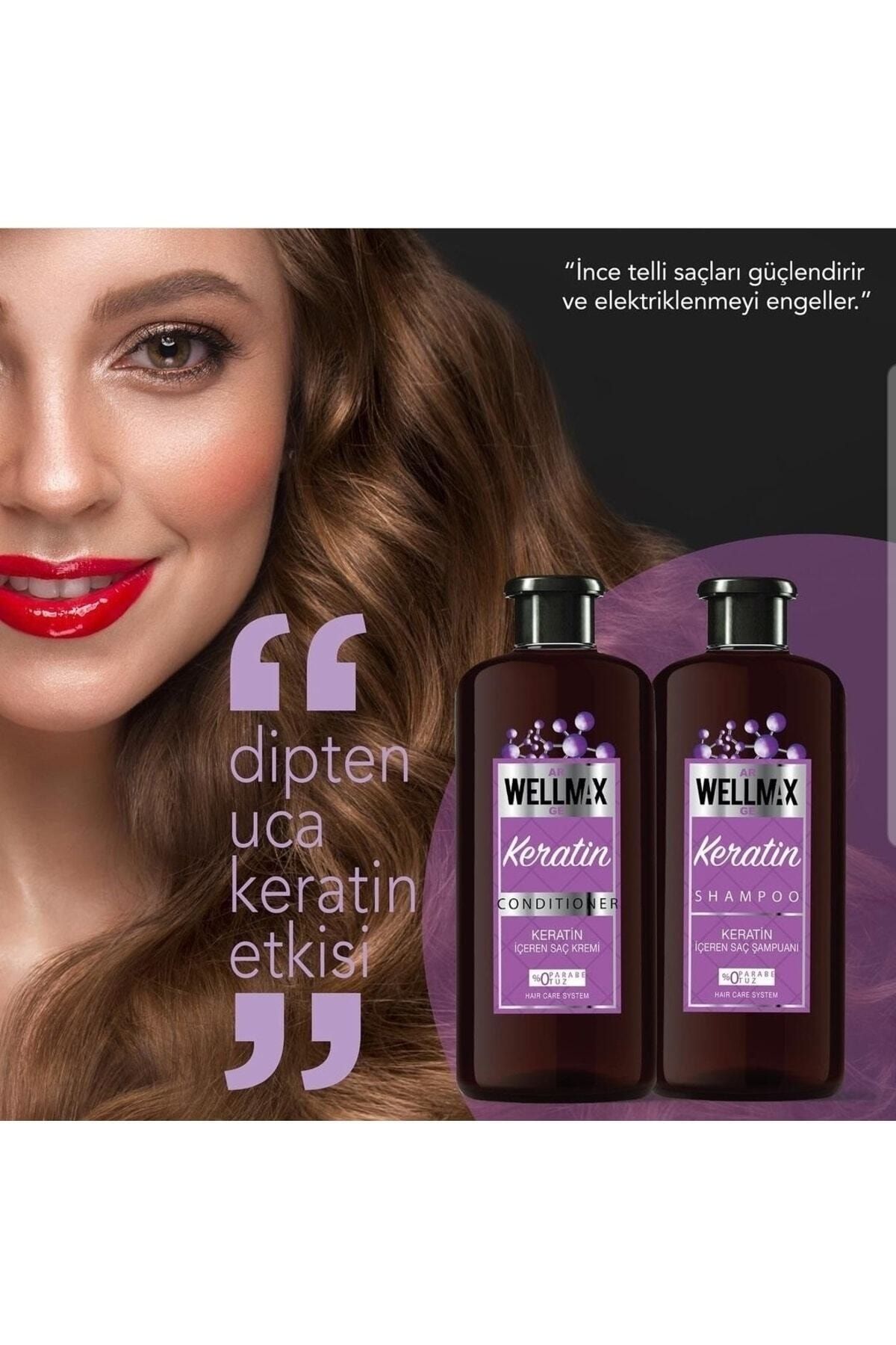 Wellmax Şampuan Amino Keratin 500 ml