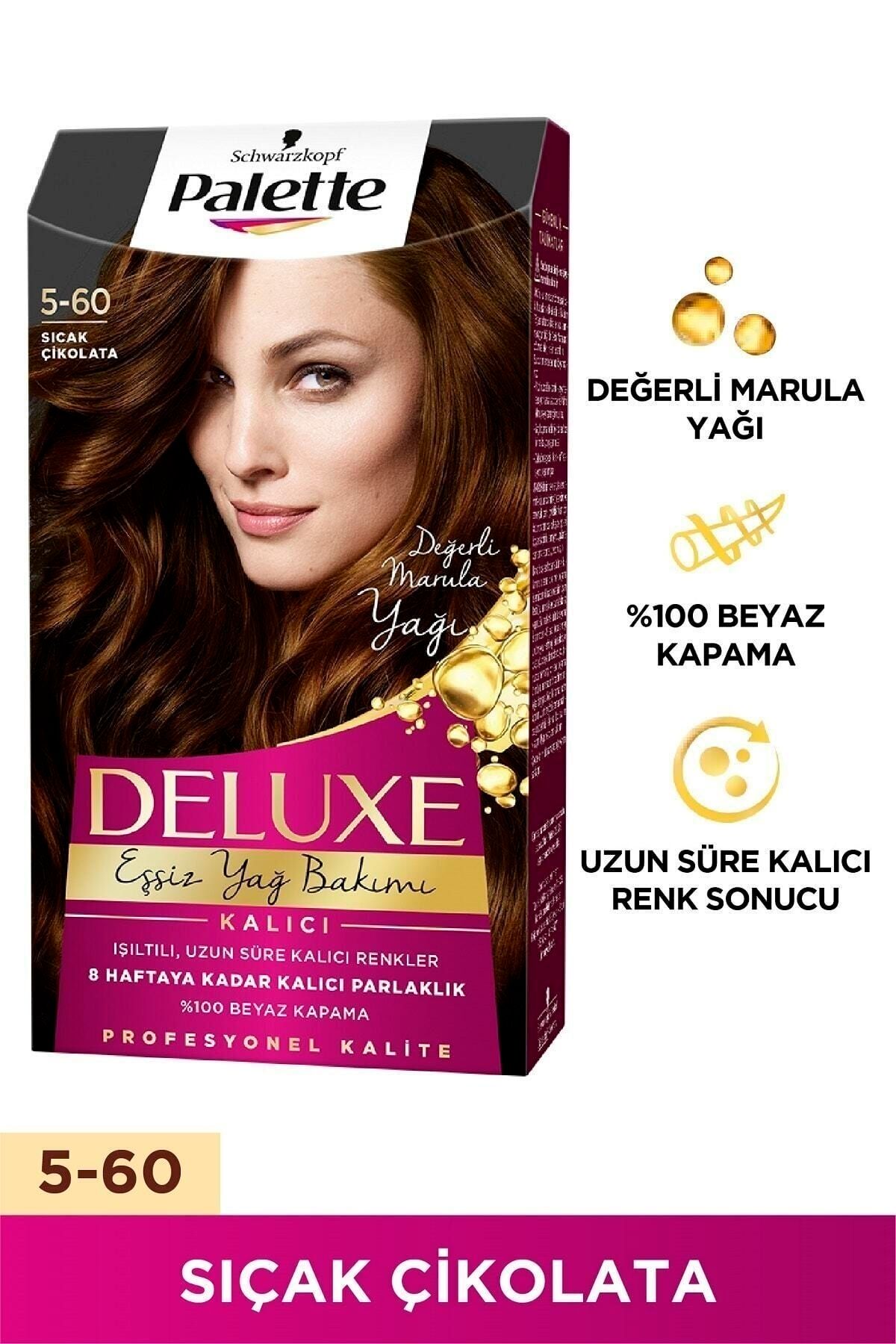 Palette Deluxe Saç Boyası 5-60 Sıcak Çikolata