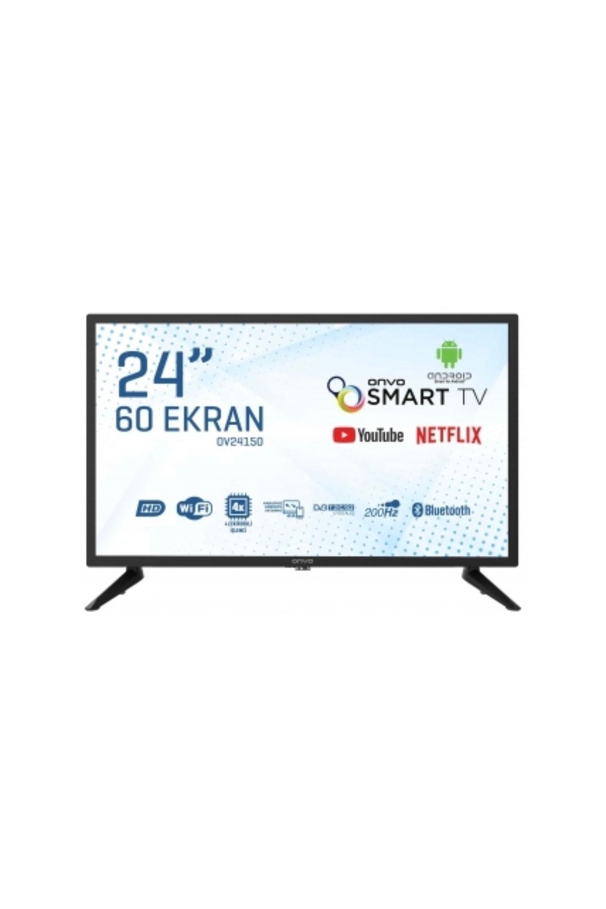 ONVO Ov24150 24 Inç 60 Cm Hd Ready Android Smart Led Tv