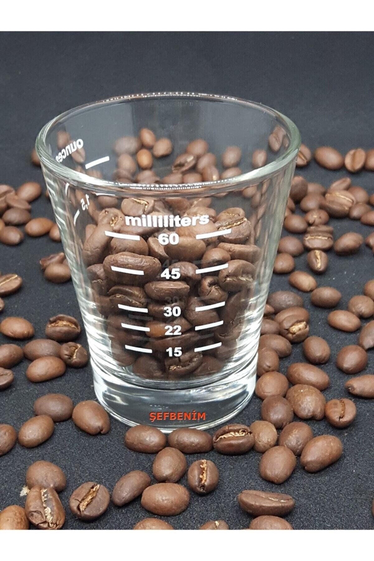 Ascaso Espresso Ölçü Bardağı, Oval, 60 ml