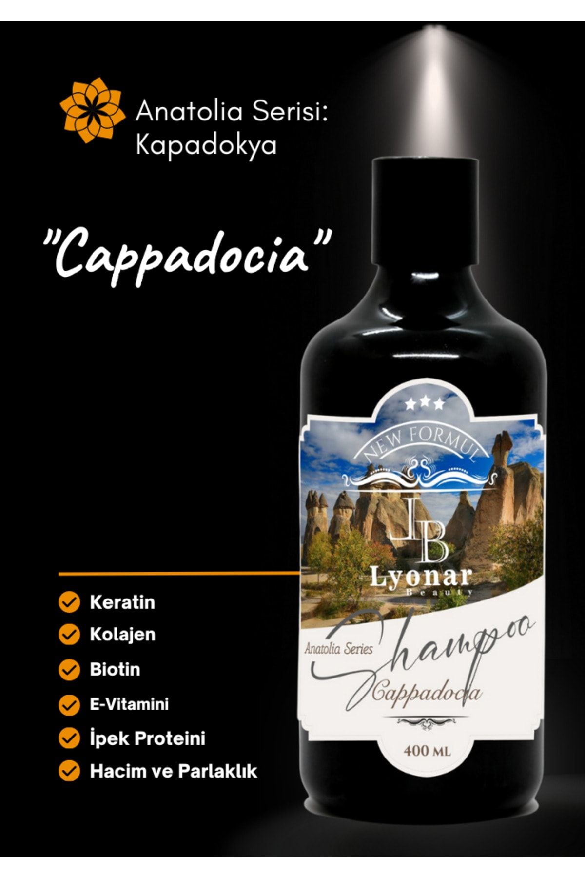 Lyonar Cappadocia (kapadokya) Şampuan 400ml