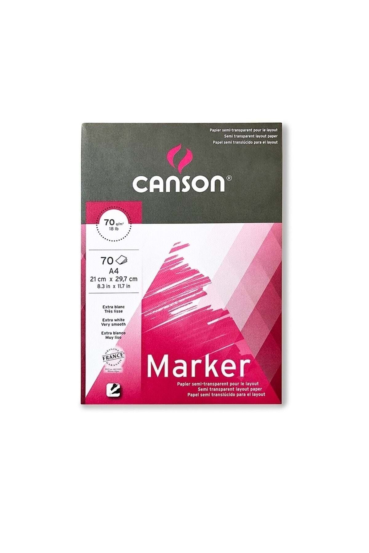 Canson A4-70 G Marker Extra White Defter 70 Yp.