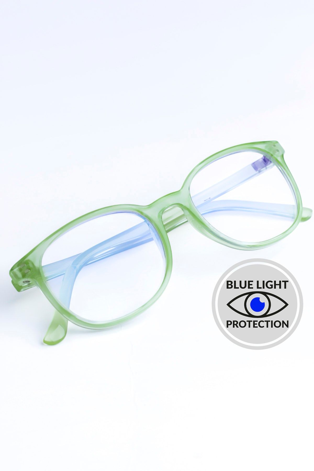 Focus On Yeşil 3-6 Yaş Mavi Işık Filtreli Çocuk Ekran Gözlüğü
