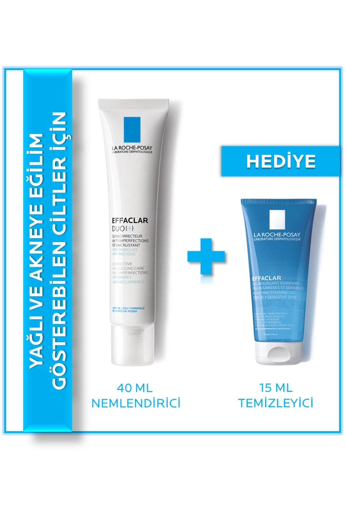 La Roche Posay Yağlı Ve Akneye Eğilimli Ciltler Için Bakım Kiti