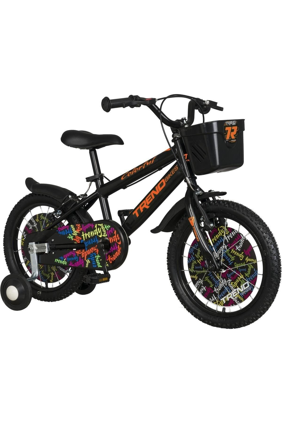 Trendbisiklet Bmx Black 16 Jant Çocuk Bisikleti, 4-6 Yaş