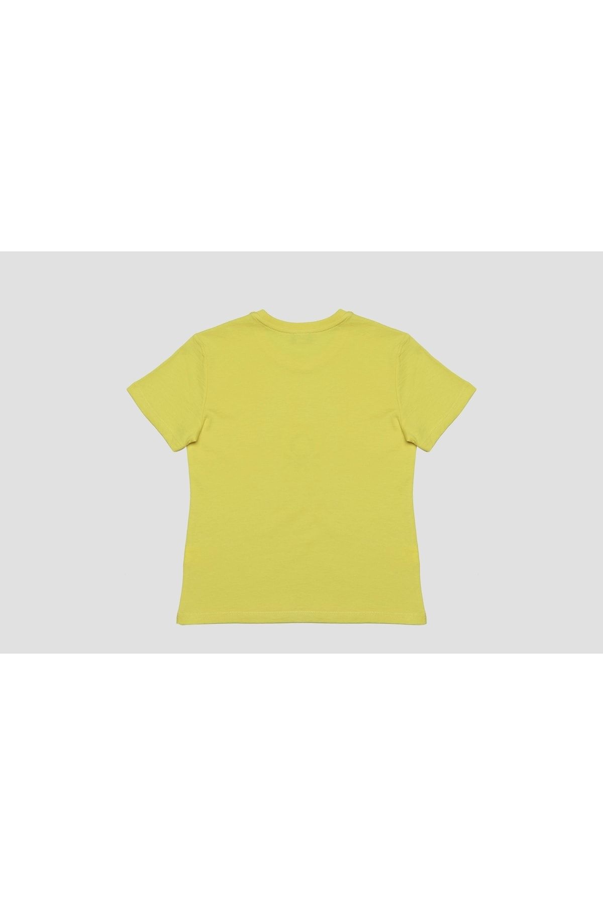 Benetton Kız Çocuk Sarı T-shirt