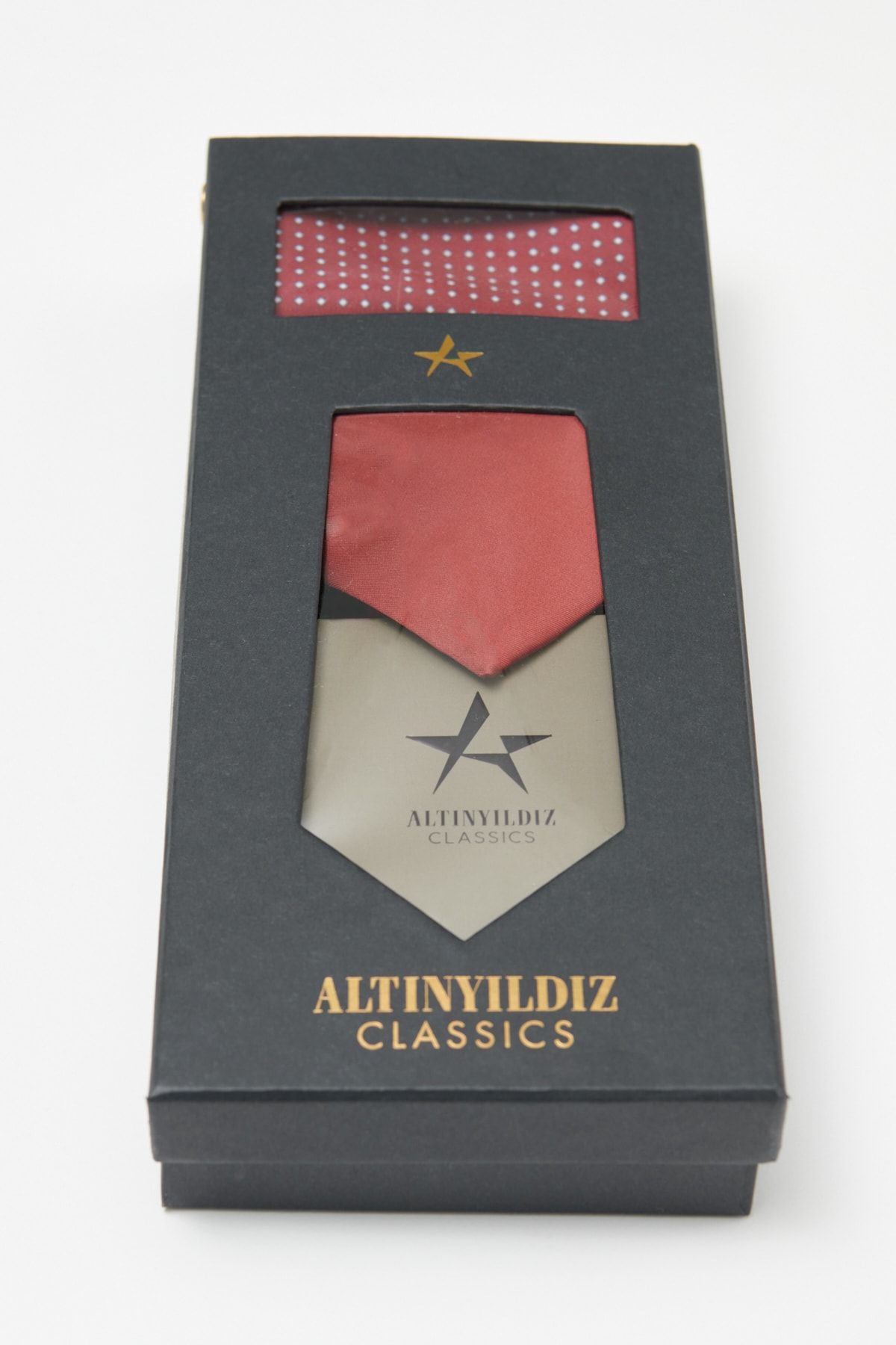 Altınyıldız Classics Erkek Desenli Kravat-mendil-ac Elite (100 ML) Edp Özel Hediye Kutulu Parfüm Set