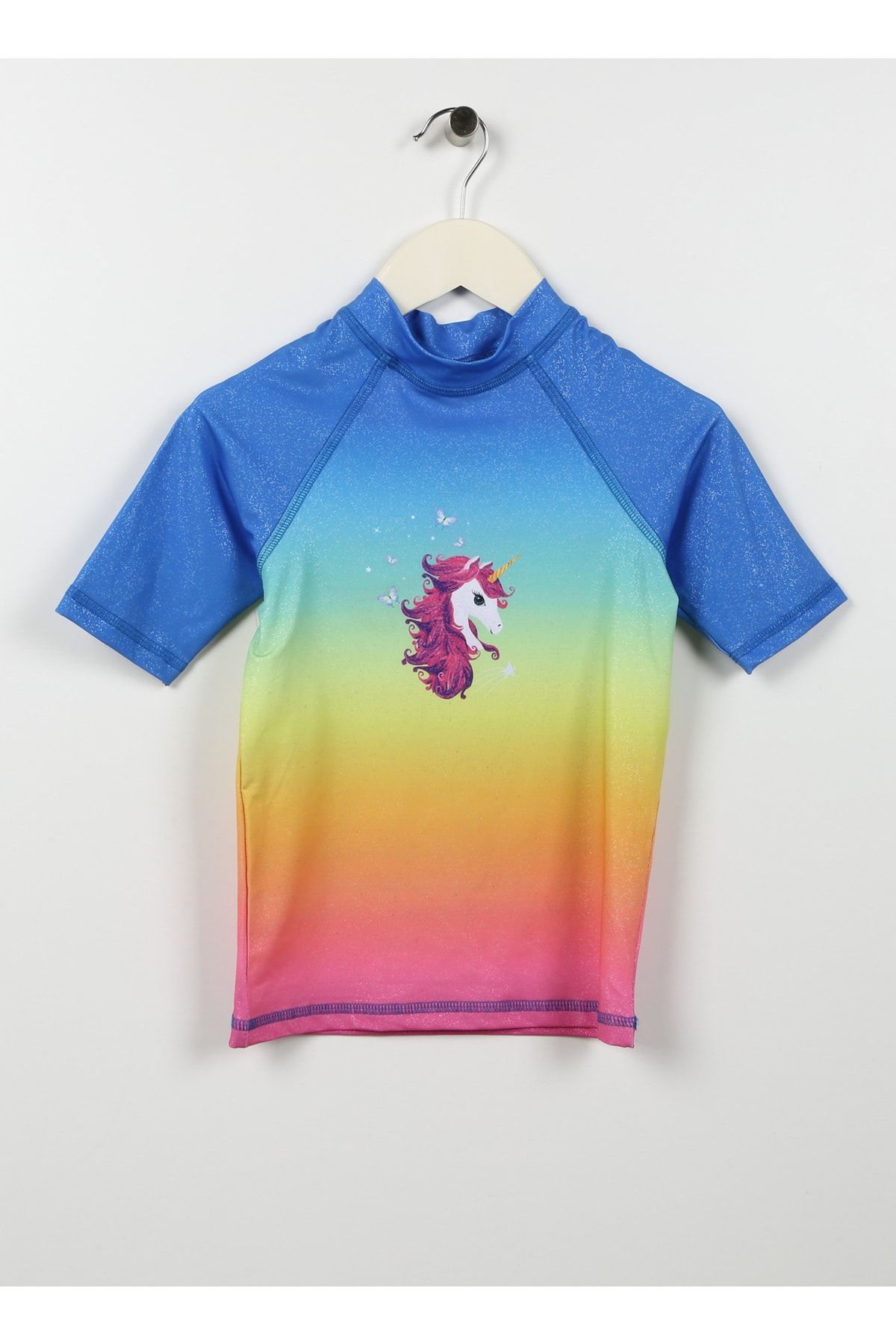 SLIPSTOP Desenli Çok Renkli Kadın T-shirt St2315000001