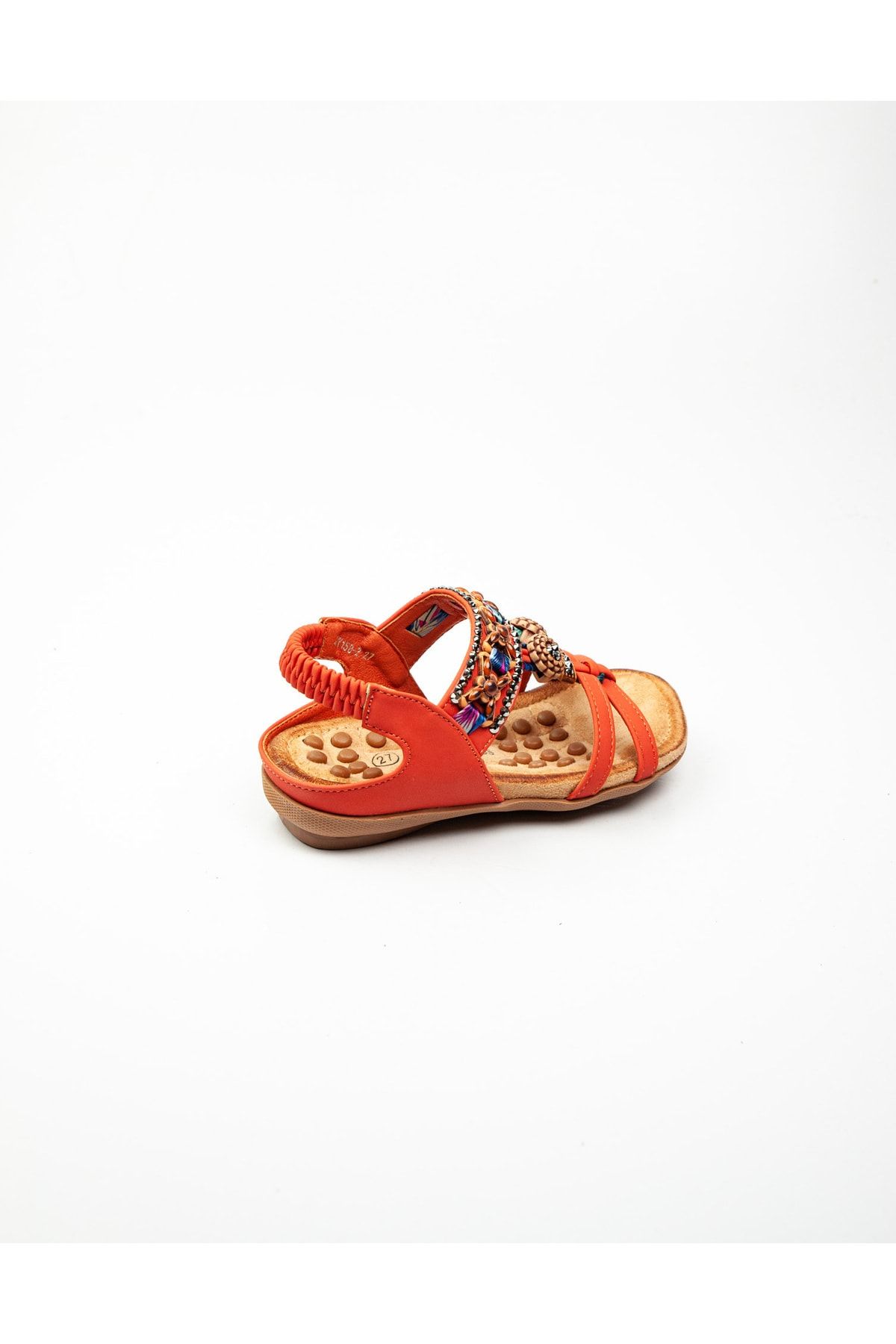 Guja 158 - 2 Turuncu Kız Çocuk Sandalet