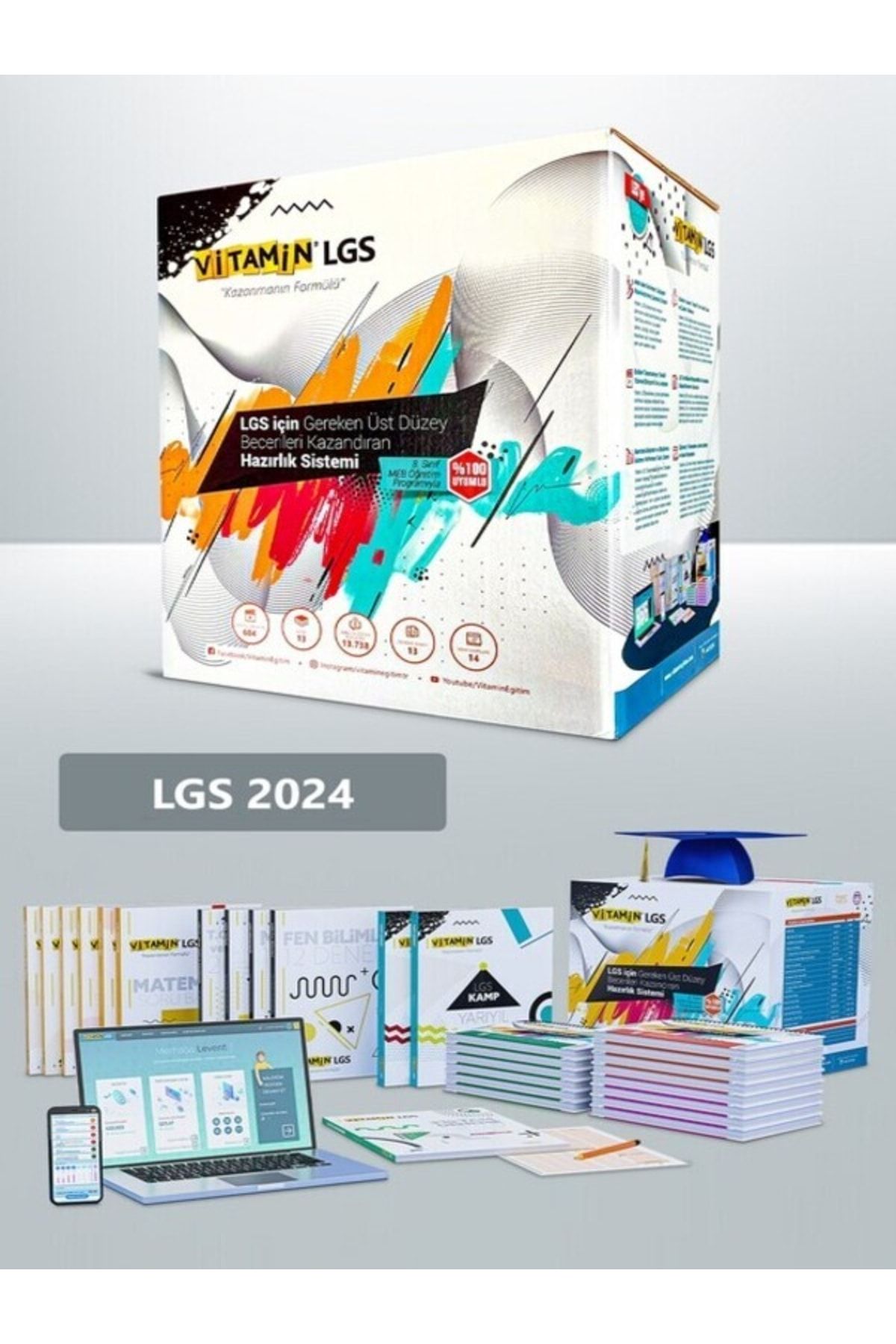 Vitamin LGS Set Süper Set Dijital + Basılı Kaynaklar