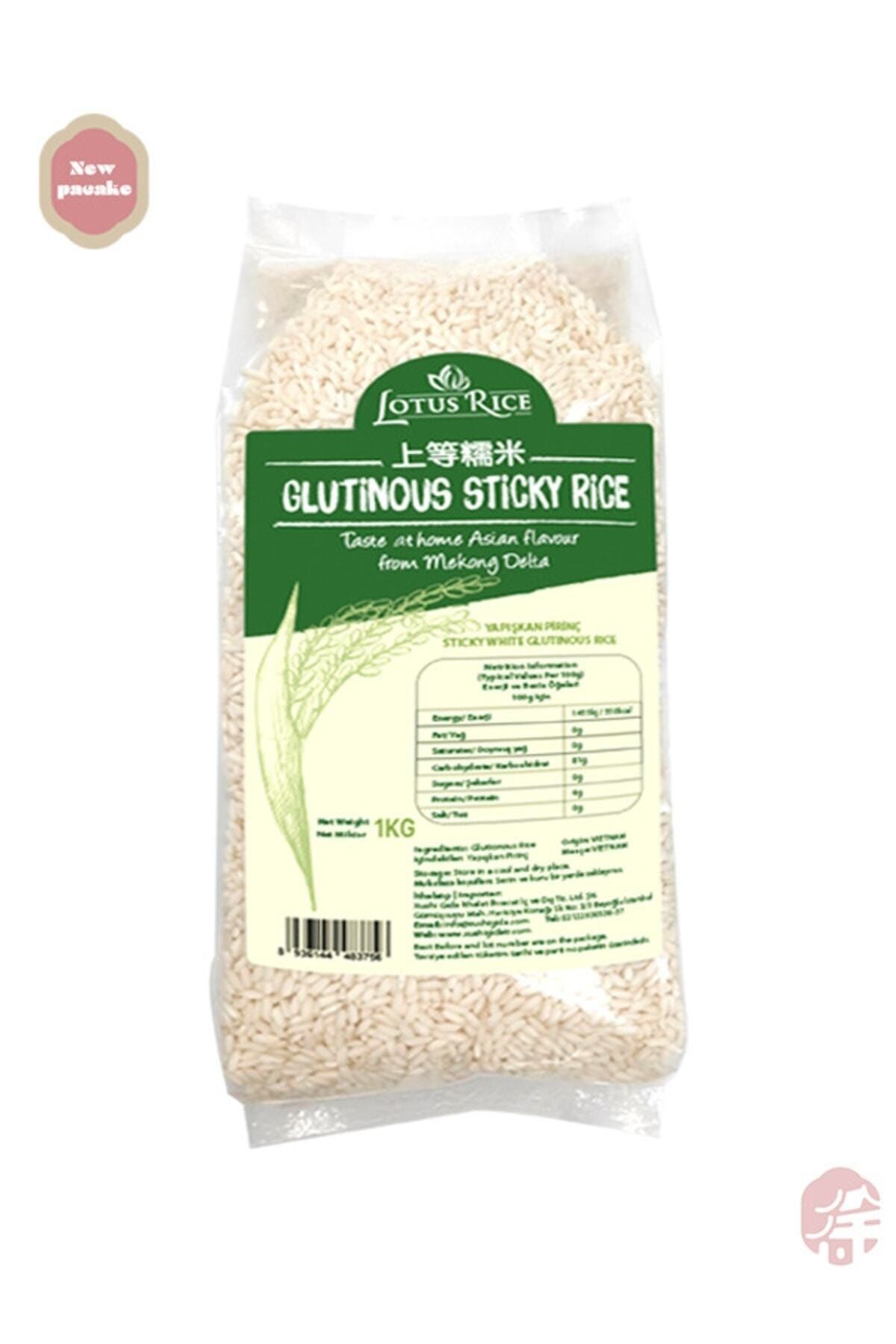 Lotus Yapişkan Pirinç ( Glutinous Sticky Rice) - 1kg