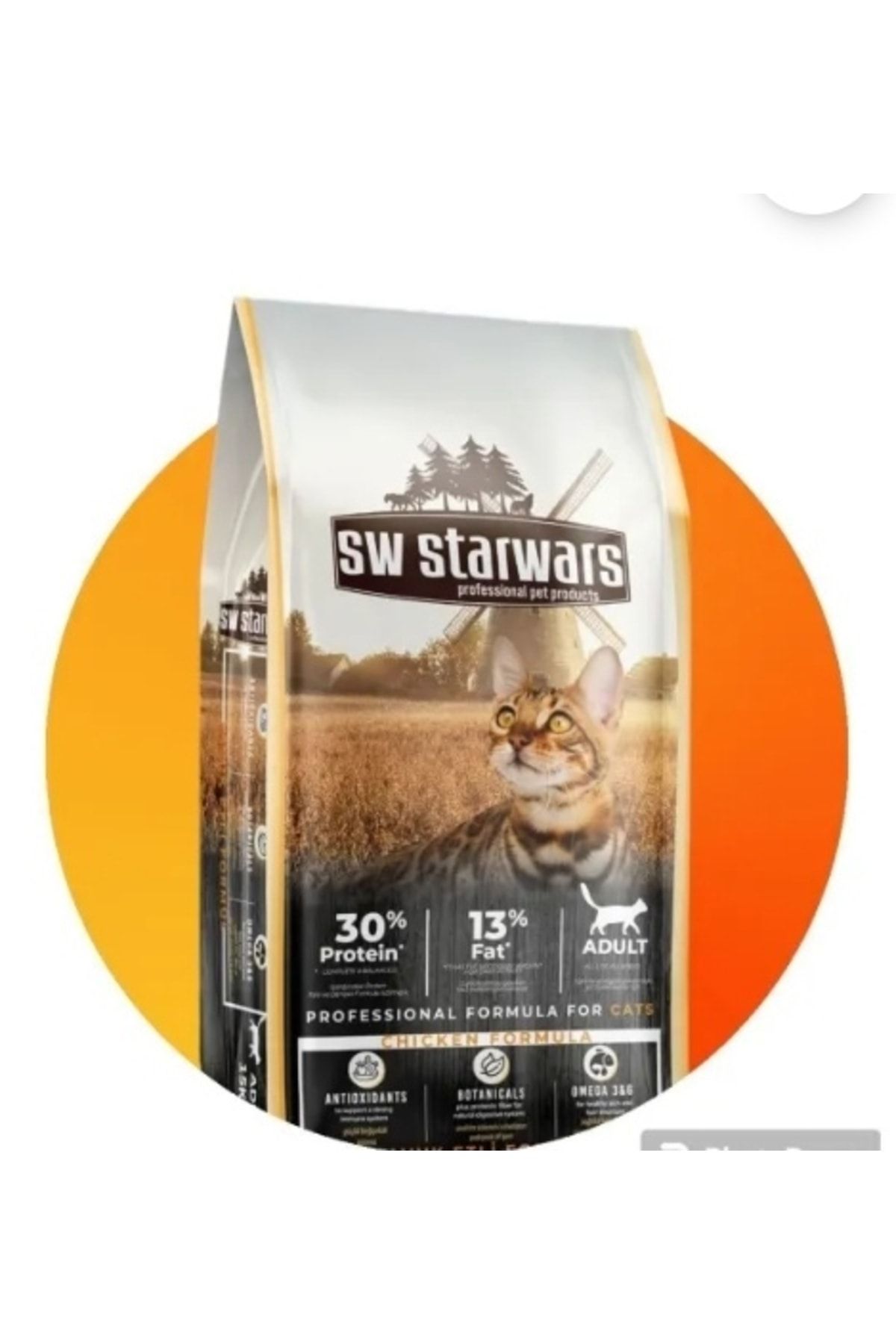 SW STARWARS Tavuk Etli Kedi Maması 15 Kg