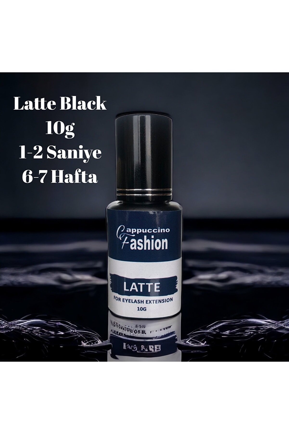 CAPPUCCİNO FASHİON Ipek Kirpik Yapıştırıcı Latte Black 10 G