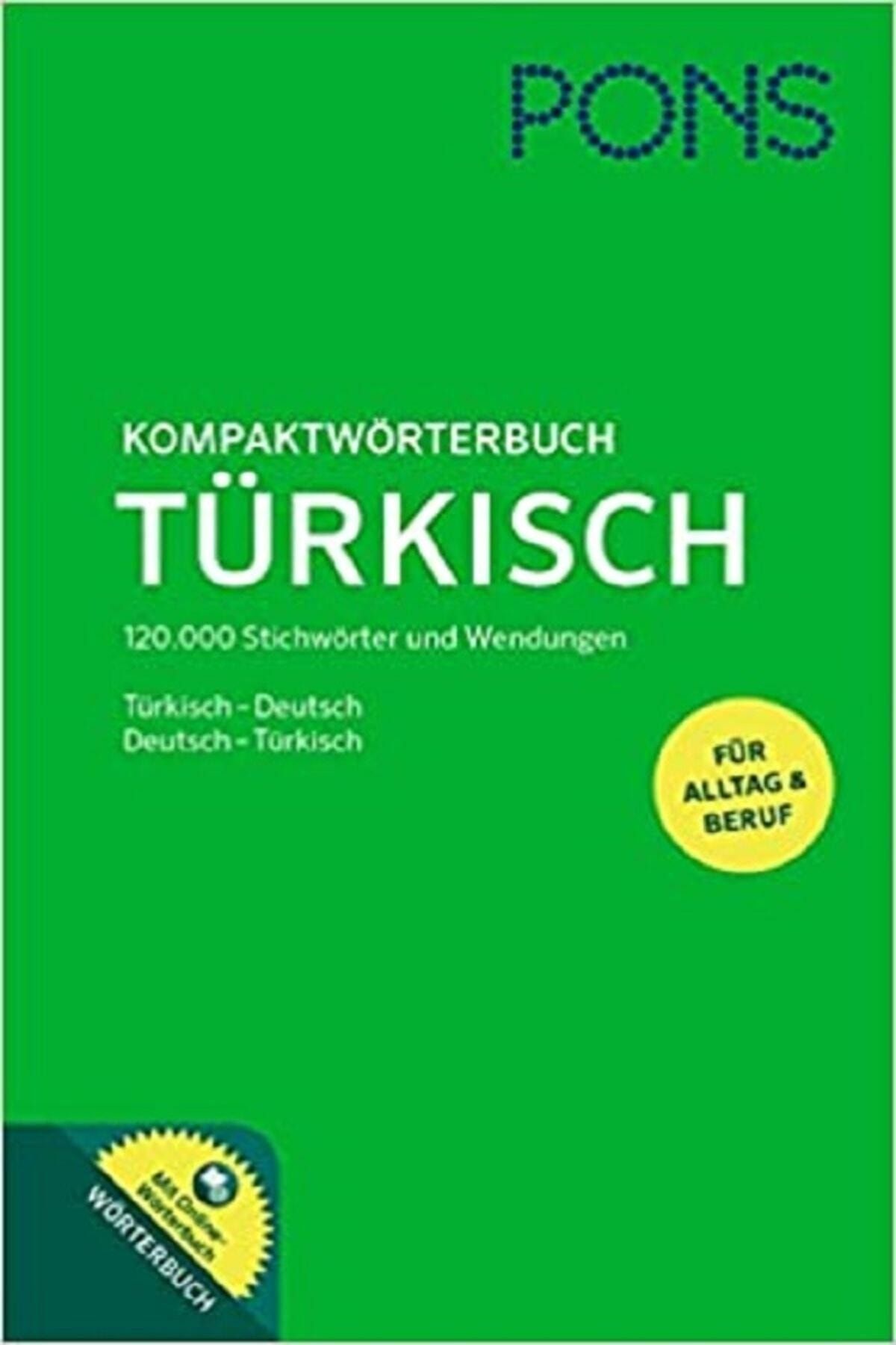 Pons Kompaktwörterbuch Almanca Türkçe Büyük Boy Kodlu Sözlük Pons Yay