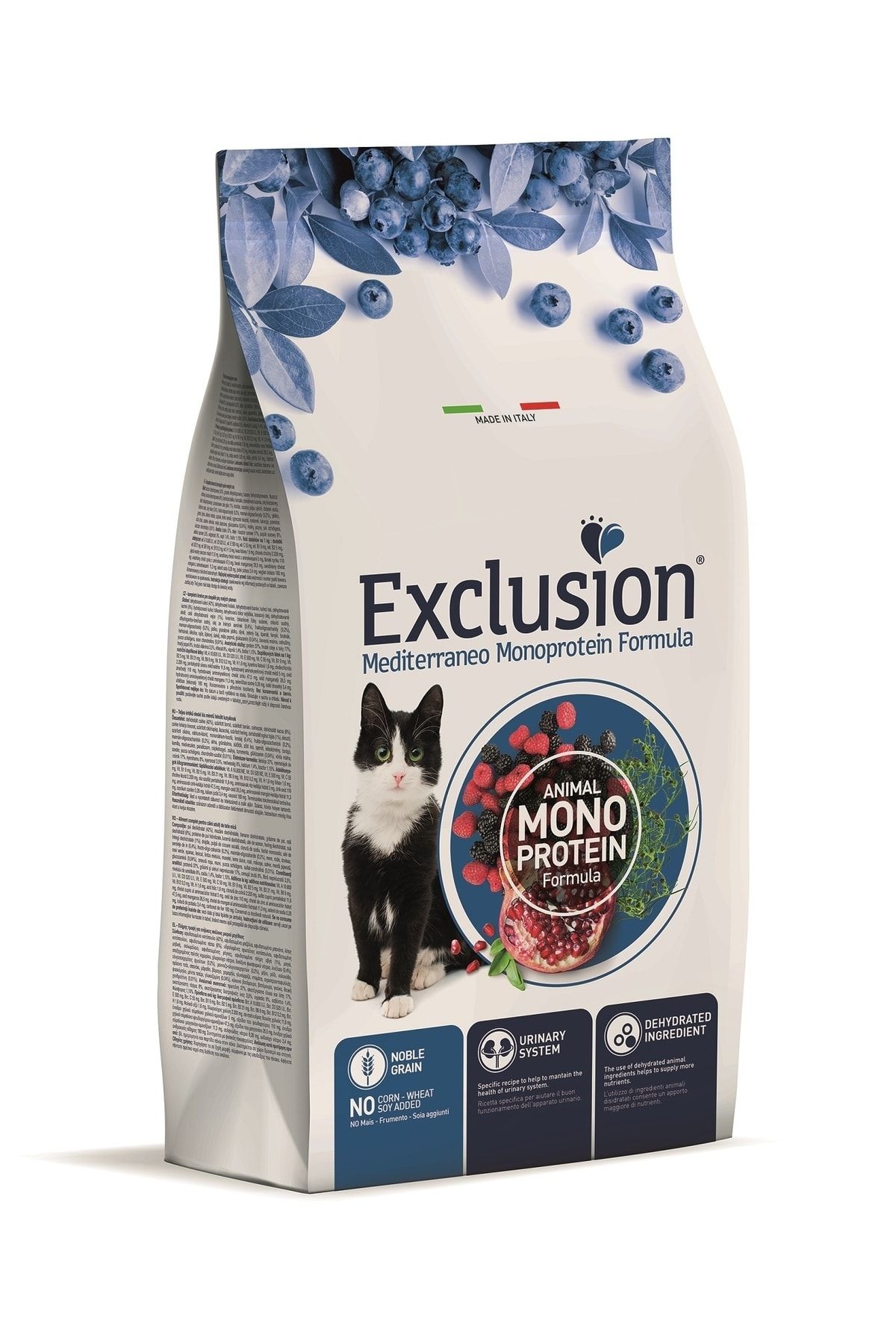 Exclusion Düşük Tahıllı Monoprotein Sığır Etli Yetişkin Kedi Maması 12 Kg