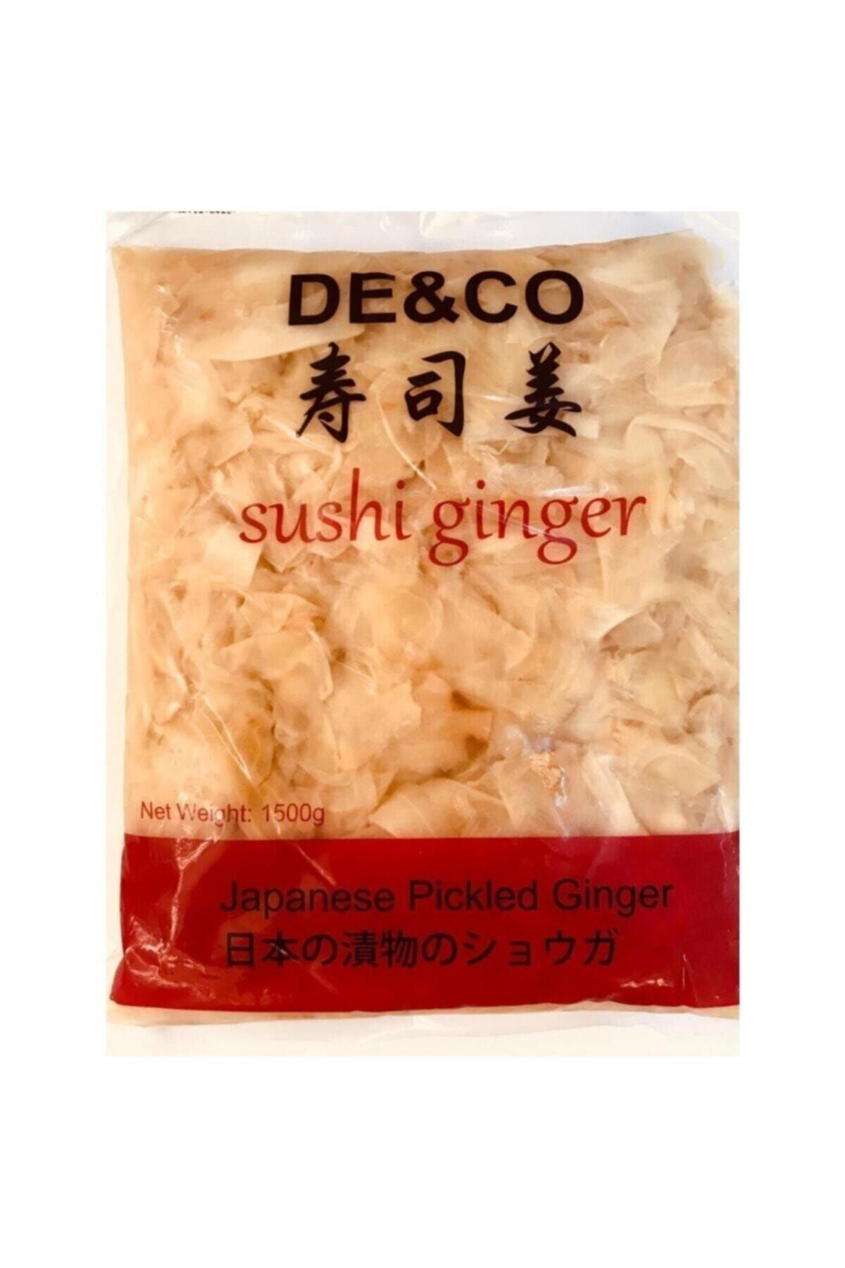 DECO De&co Sushi Pickled Ginger Zencefil Turşusu 1500 Gr.