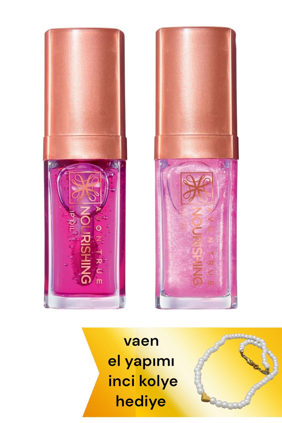 Avon True Lip Oil Dudak Bakım Yağı Blossom Ve Shimmering Petal - 7ml - Vaen Kolye Hediyeli
