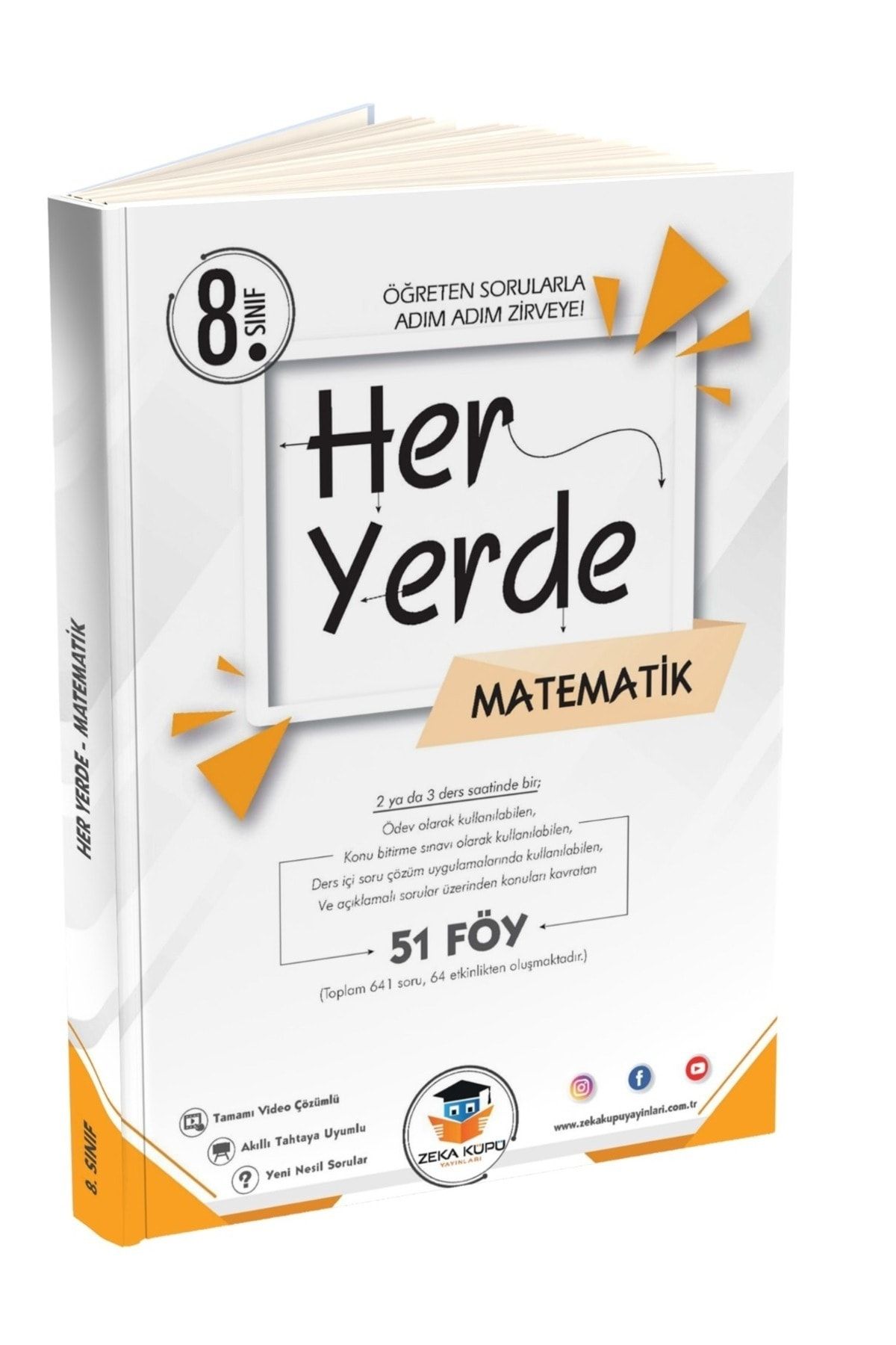 Zeka Küpü Yayınları 8.sınıf Heryerde Matematik Soru Bankası