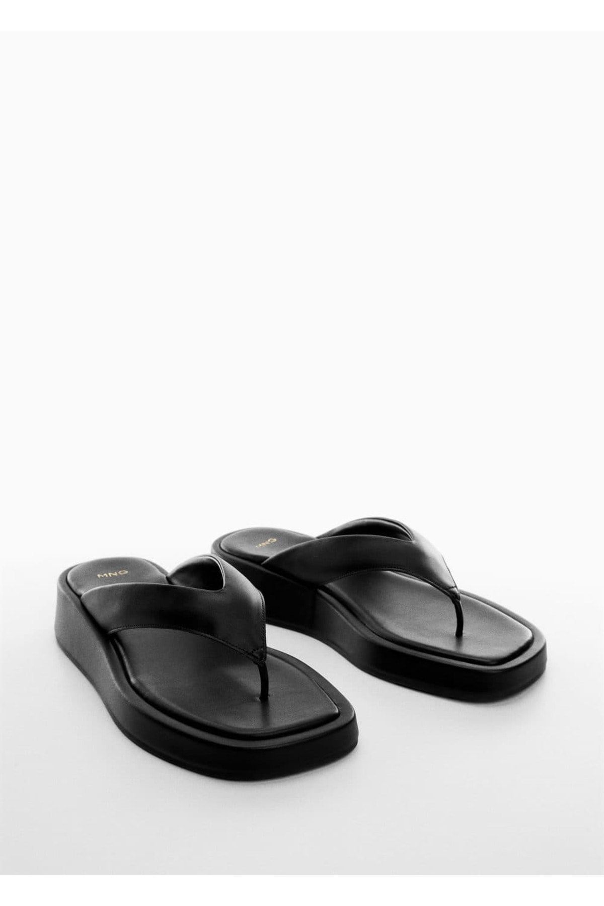 MANGO Platformlu Bantlı Sandalet