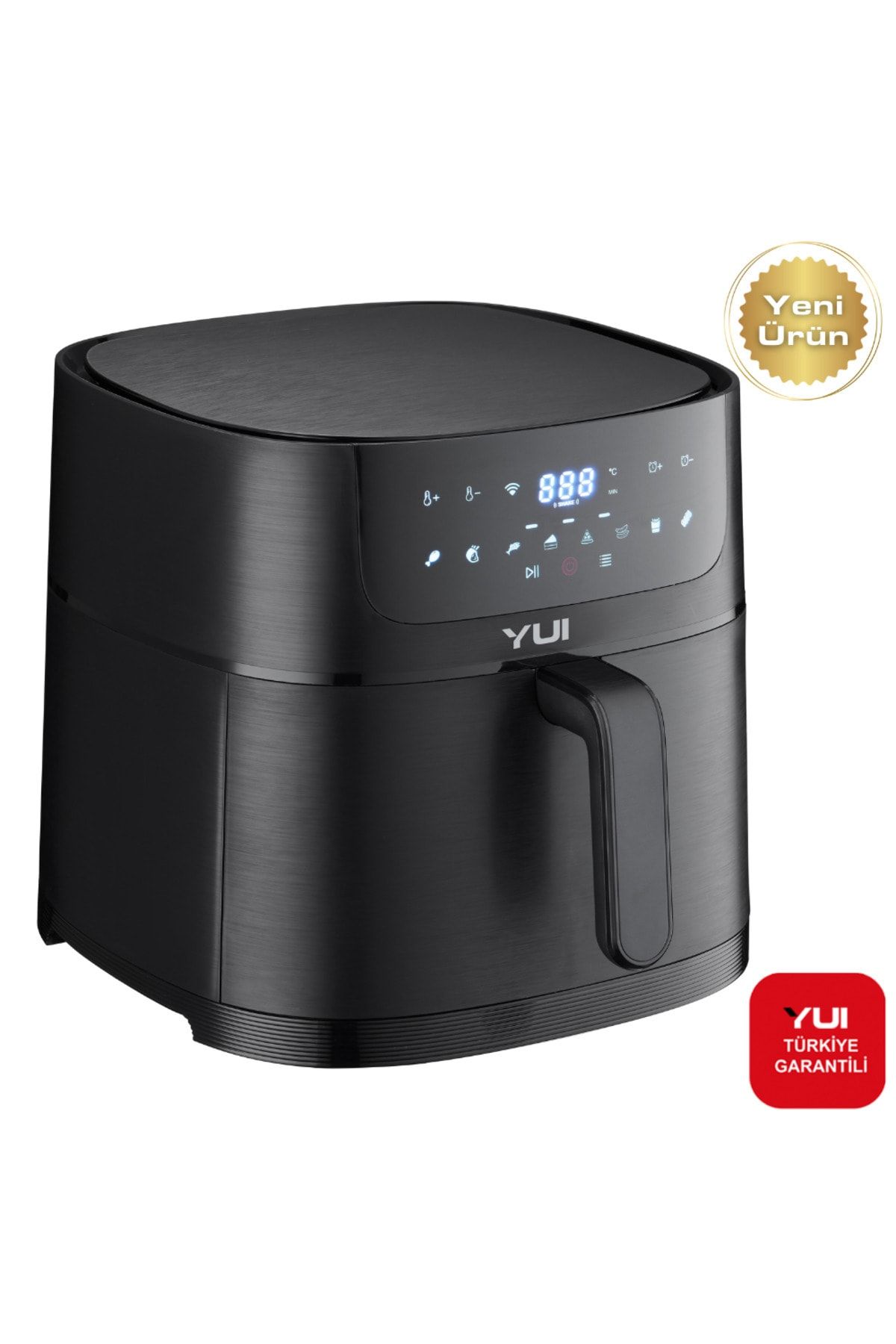 Yui Air Fryer 8 Litre Siyah M50 Maxifry XXL Akıllı Fritöz