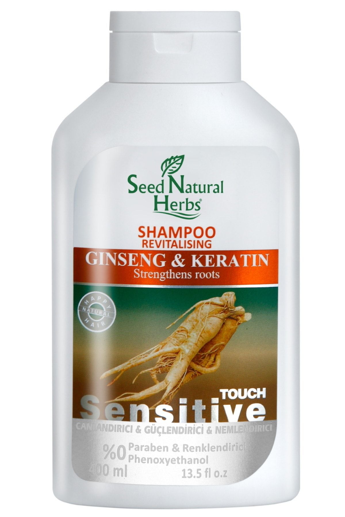 Seed Natural Herbs Ginseng & Keratin Şampuan 400 Ml 8681137004035