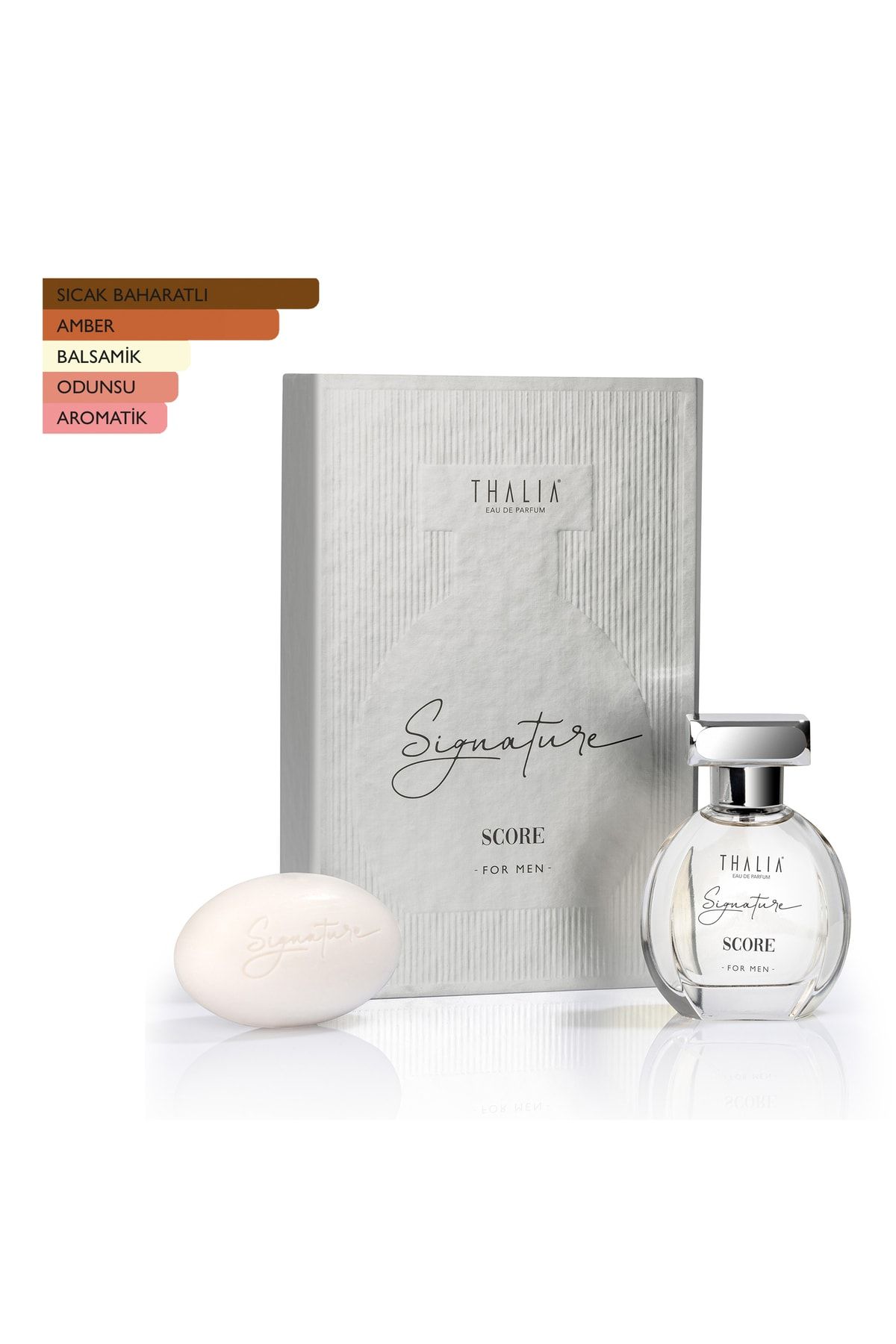 Thalia Signature Score Eau De Parfüm Men 50ml & Sabun Seti