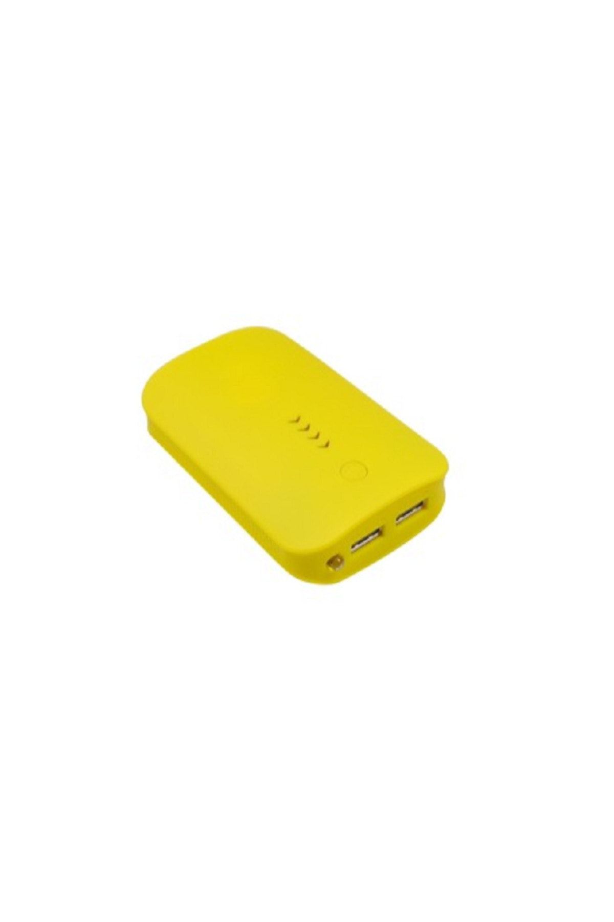 First Wei Powerbank Sarı Rubber/kauçuk/plastik/fenerli 10200 Mah Taşınabilir Şarj Cihazı