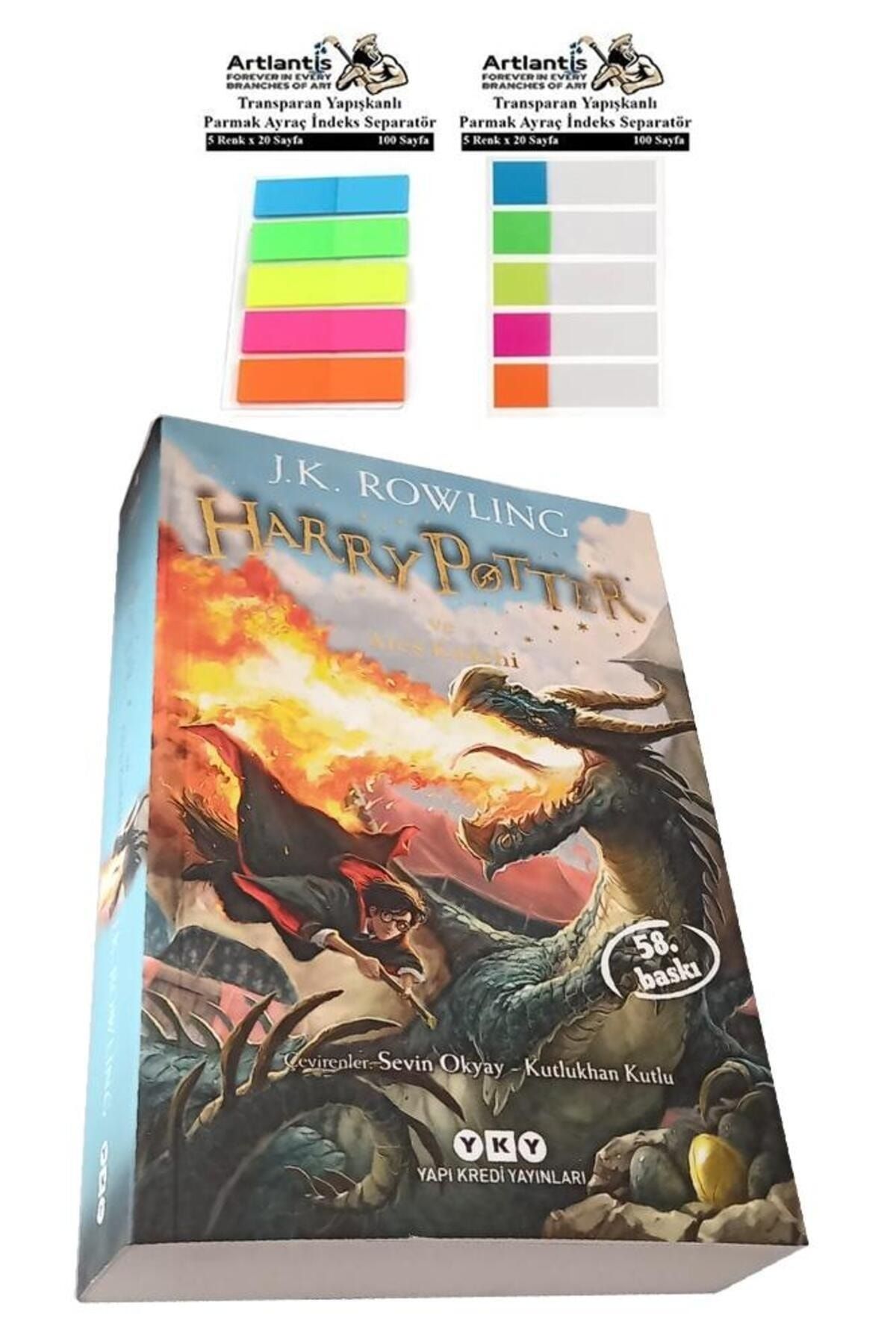 Artlantis Harry Potter 4 Ateş Kadehi 660 Sayfa 1 Adet Transparan Kitap Ayraç 2 Paket Hary Poter ve Ateş Kadehi