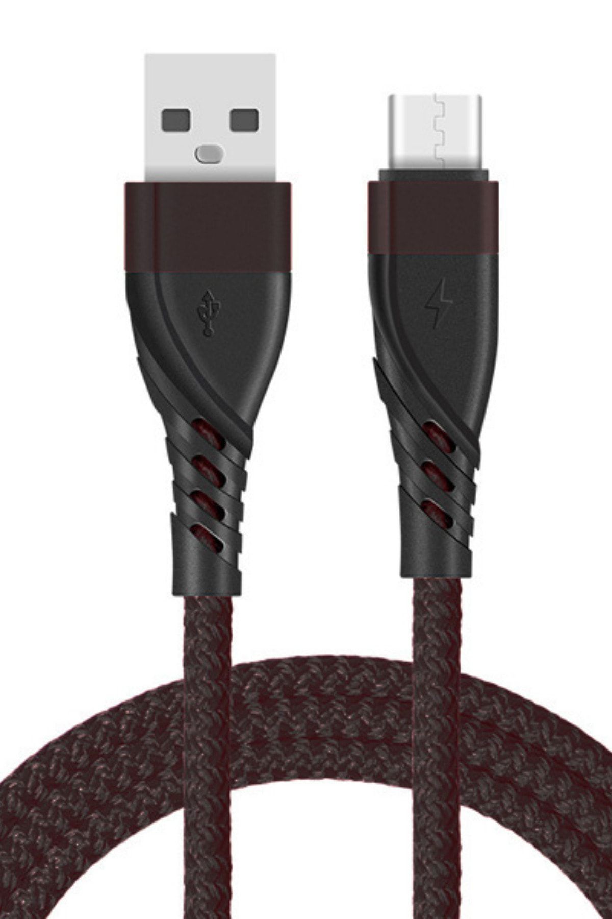 Kamardey QC3.0 USB To Type-c Hızlı Şarj Ve Data Kablosu 1 Metre Örgülü Kablo
