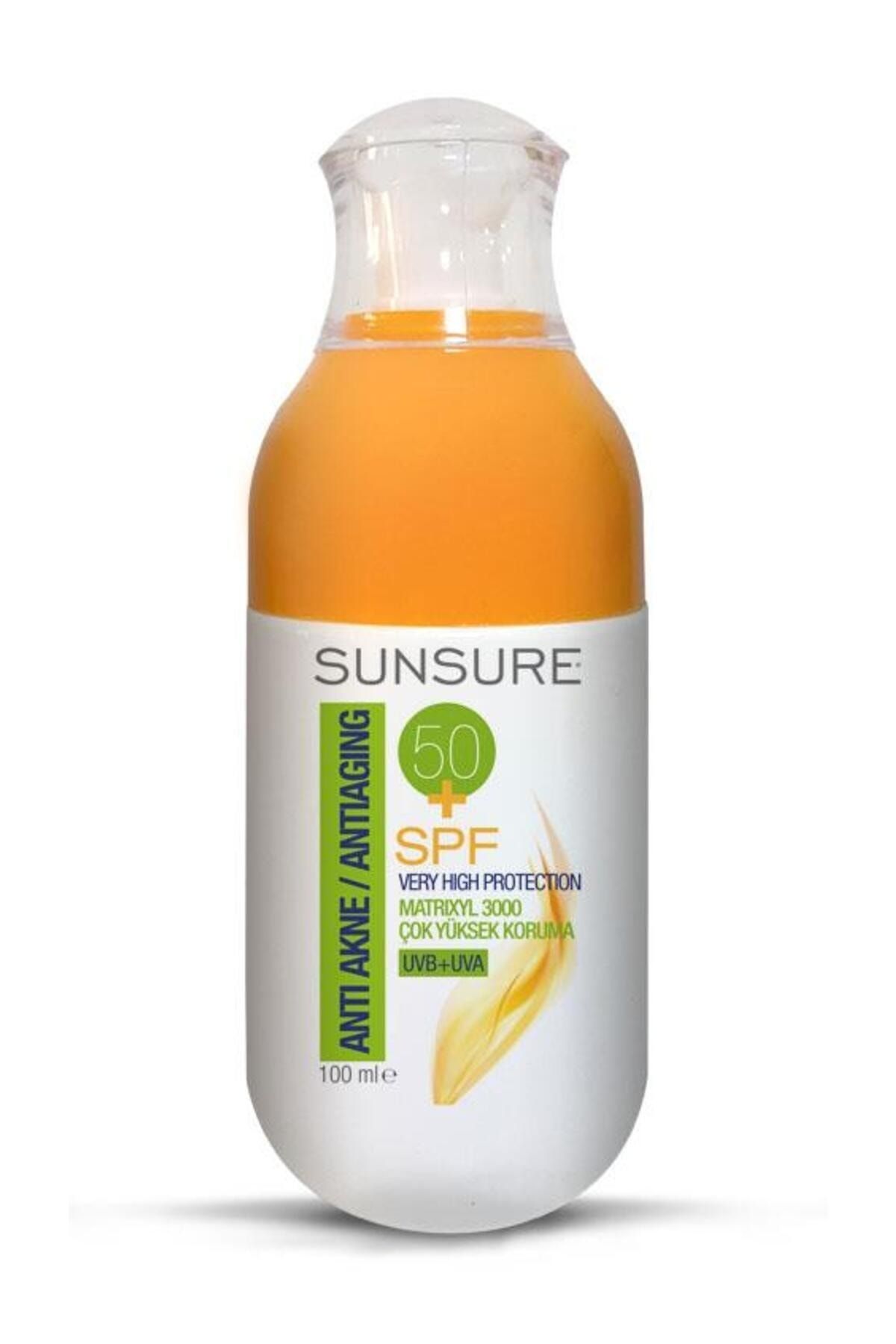 Dermo Clean Sunsure 50 Spf Anti Akne & Antı Agıng 100 ml