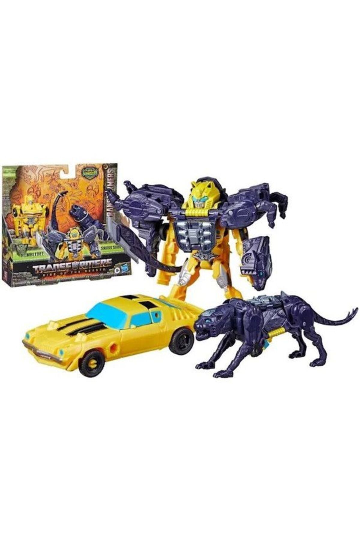 transformers Rıse Of The Beasts Bumblebee & Snarlsaber Transformers Figür Oyuncak New 2023
