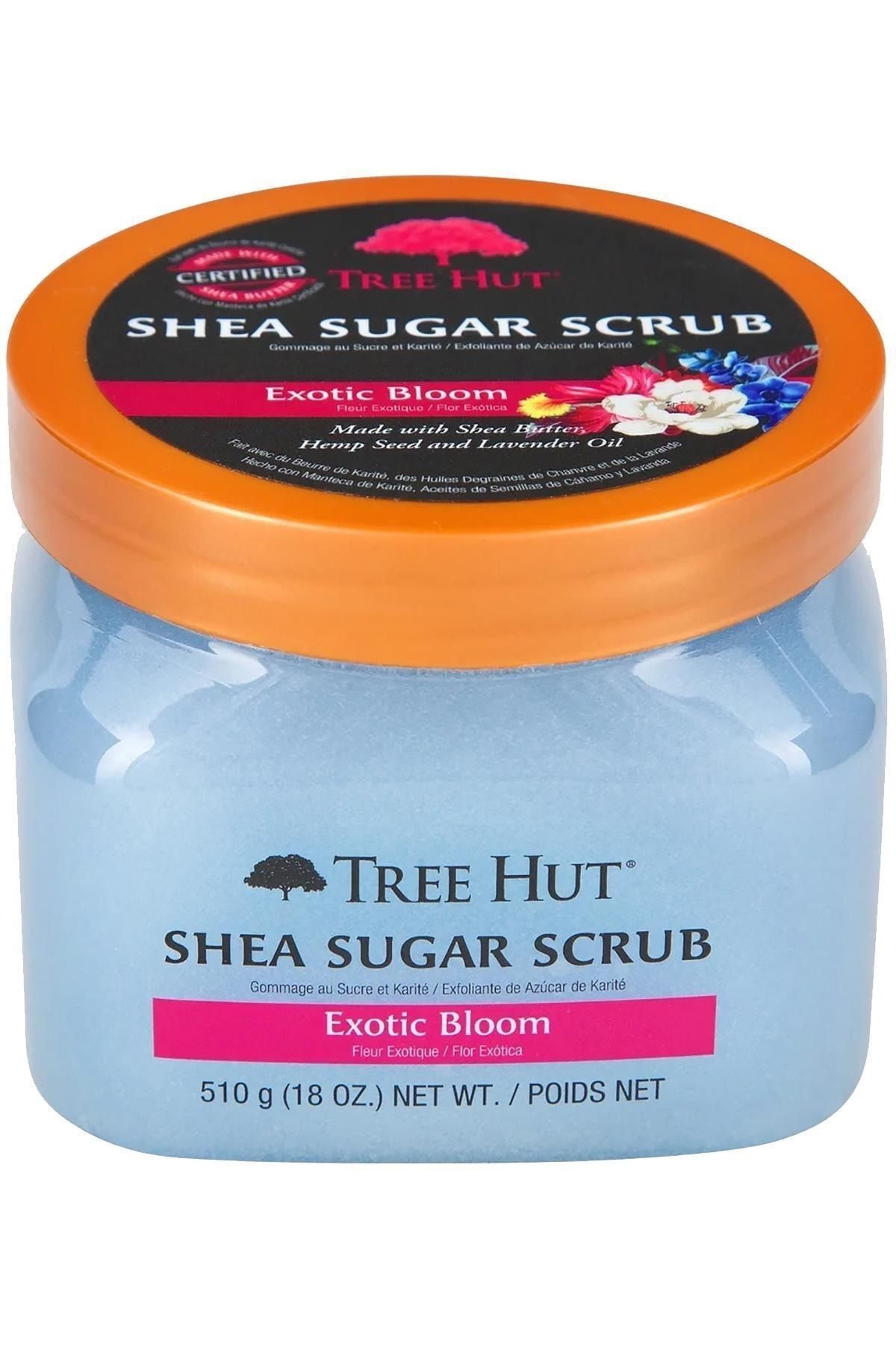 Tree Hut Tree Hut Exotic Bloom Shea Sugar Scrub Vücut Peelingi 510GR