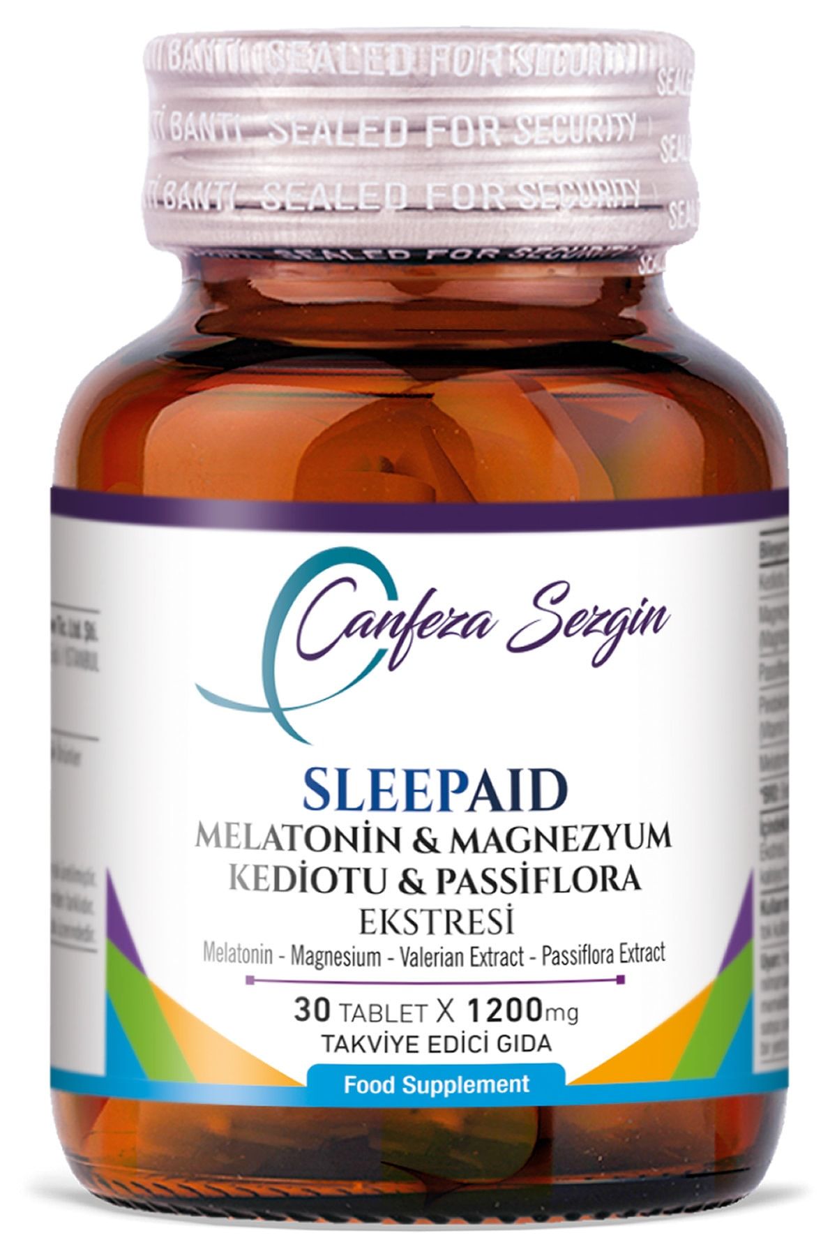 Canfeza Sezgin Sleepaıd Melatonın & Magnezyum Kediotu & Passiflora Ekstresi