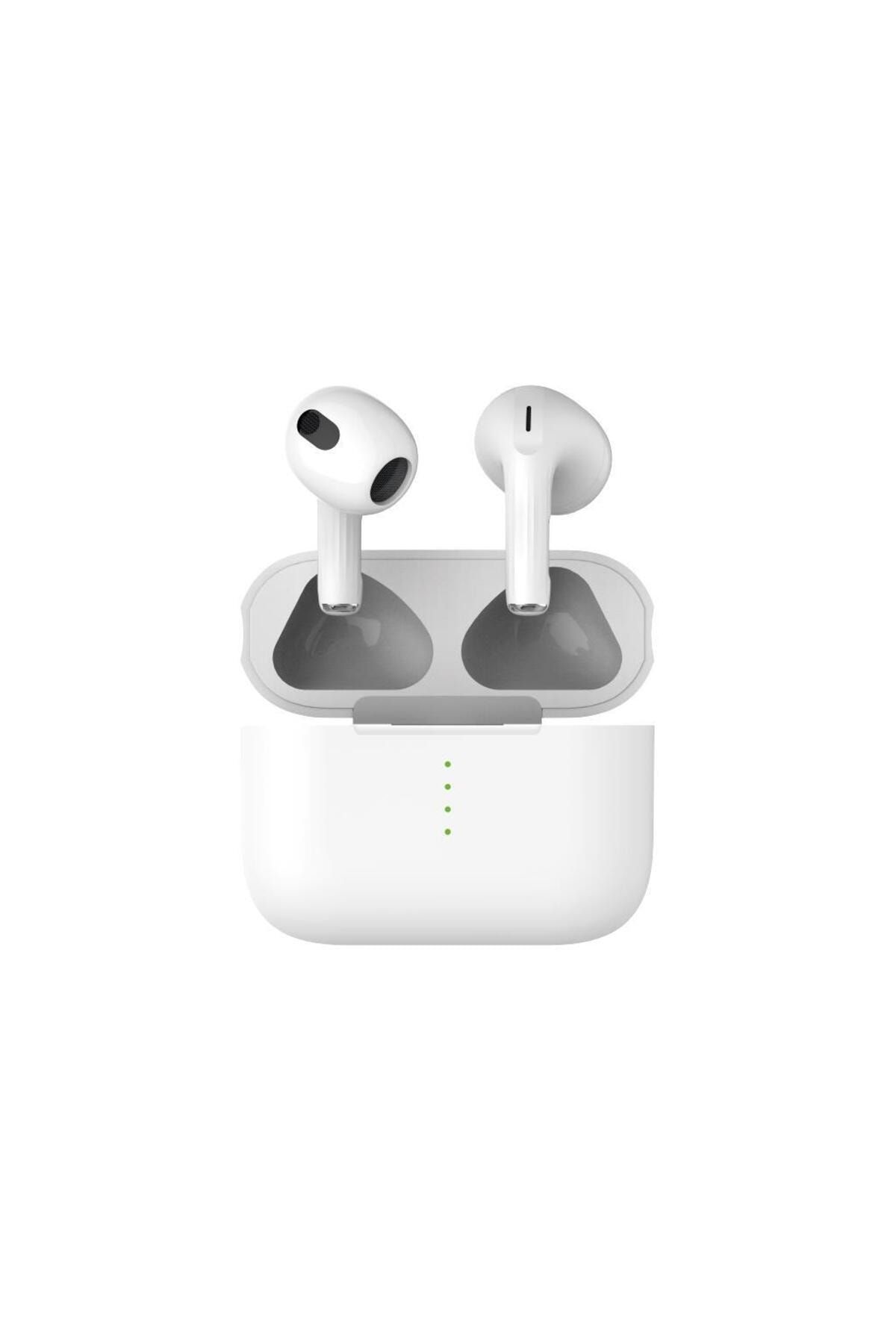 Jopus Bluetooth Kulaklik TWS Joi-Pods Pro Mikrofonlu Beyaz