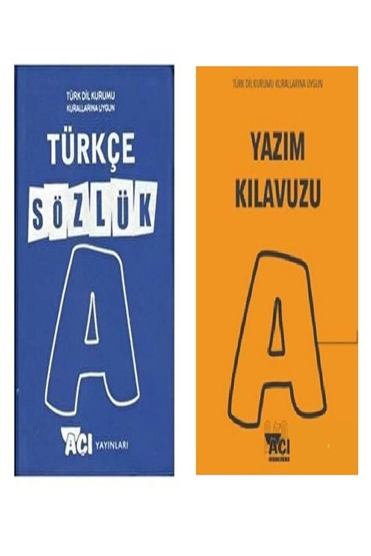 Açı Yayınları Sözlük TDK Kurallarına Uygun Türkçe Sözlük - Yazım İmla Klavuzu Sözlüğü Açı Yayınlar