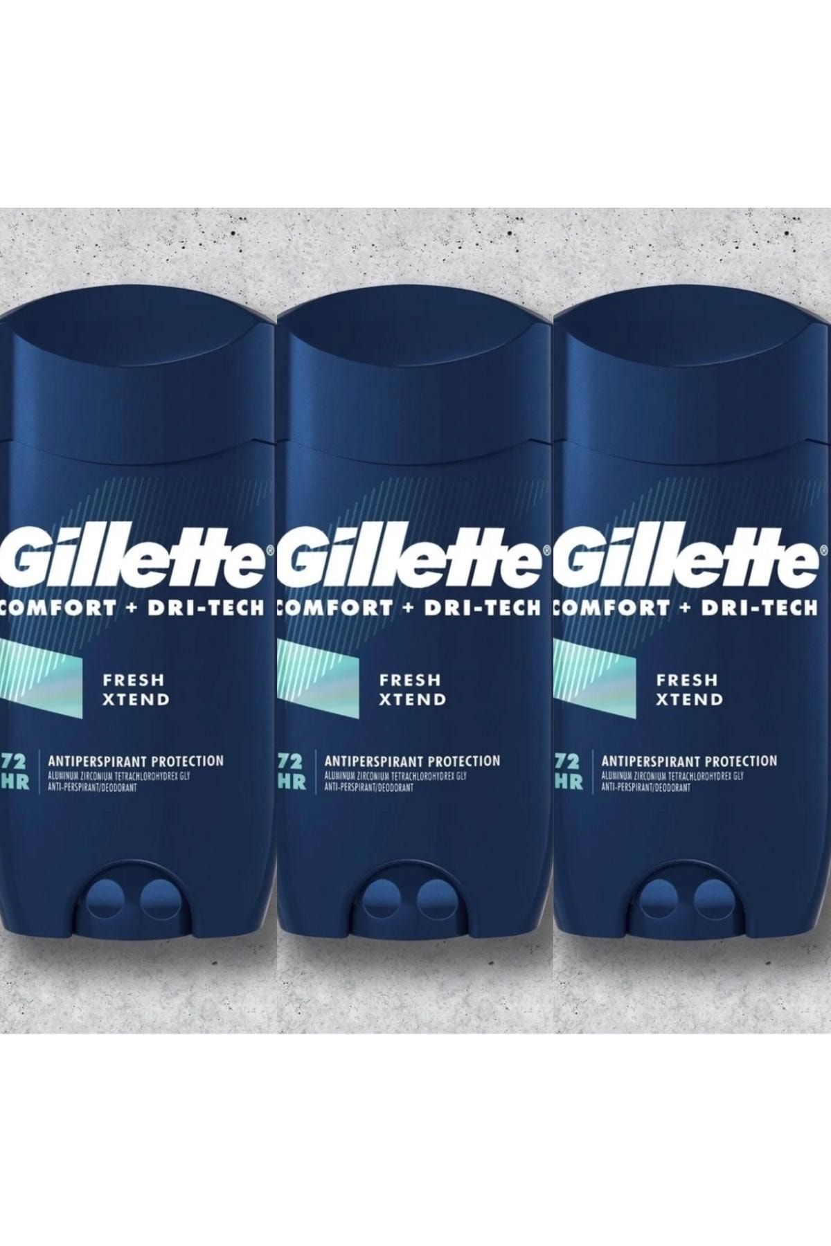Gillette 3lü Avantajlı Fresh Xtend Stick 288gr