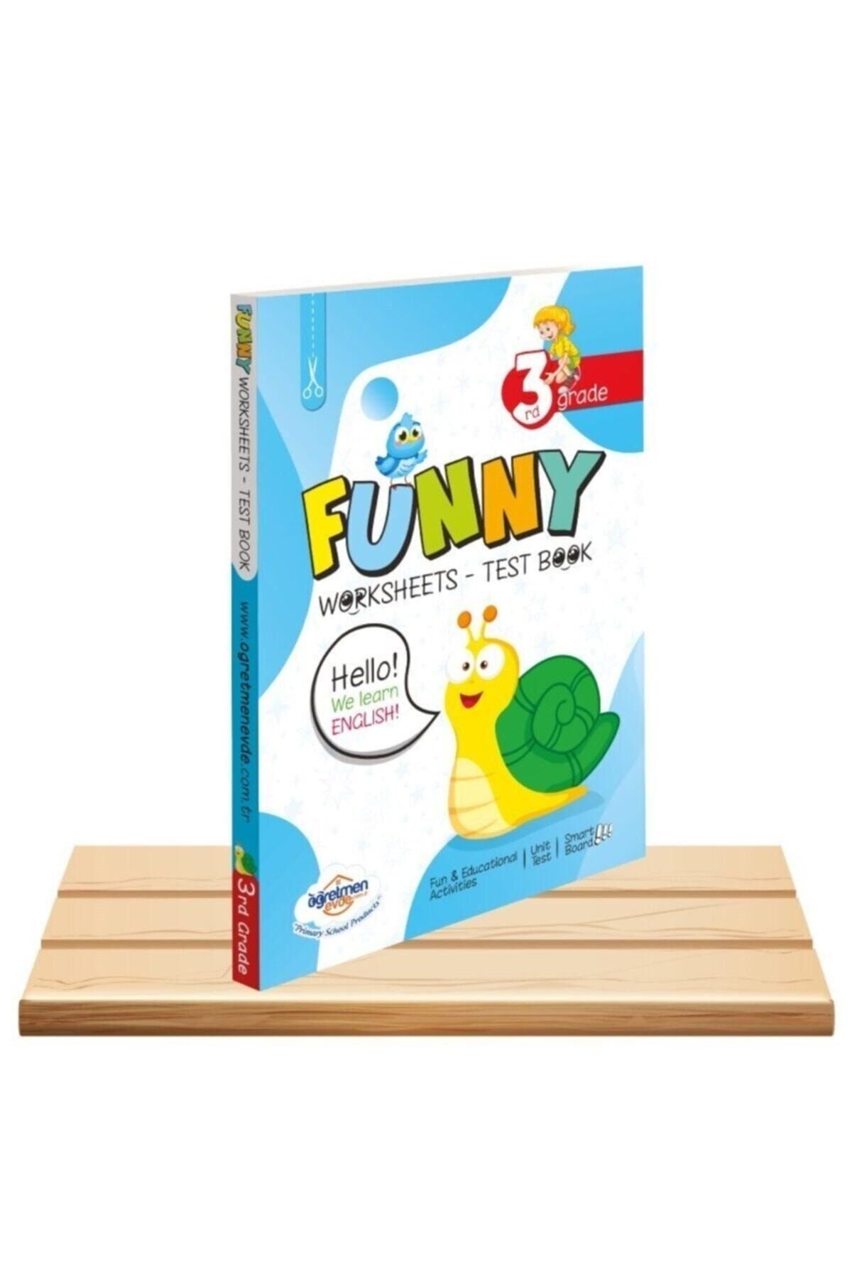 Öğretmen Evde İlkokul Yayınları Öğretmen Evde Yayınları 3. Sınıf Funny Ingilizce Test Book