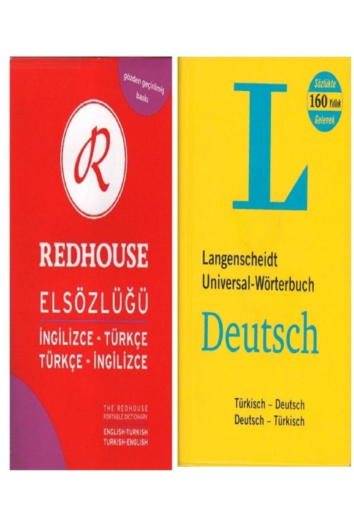 Açı Yayınları L Sözlük Deutsch Almança -türkçe Langenscheidt Wörterbuch - R El Sözlük Türkçe Ingilizce