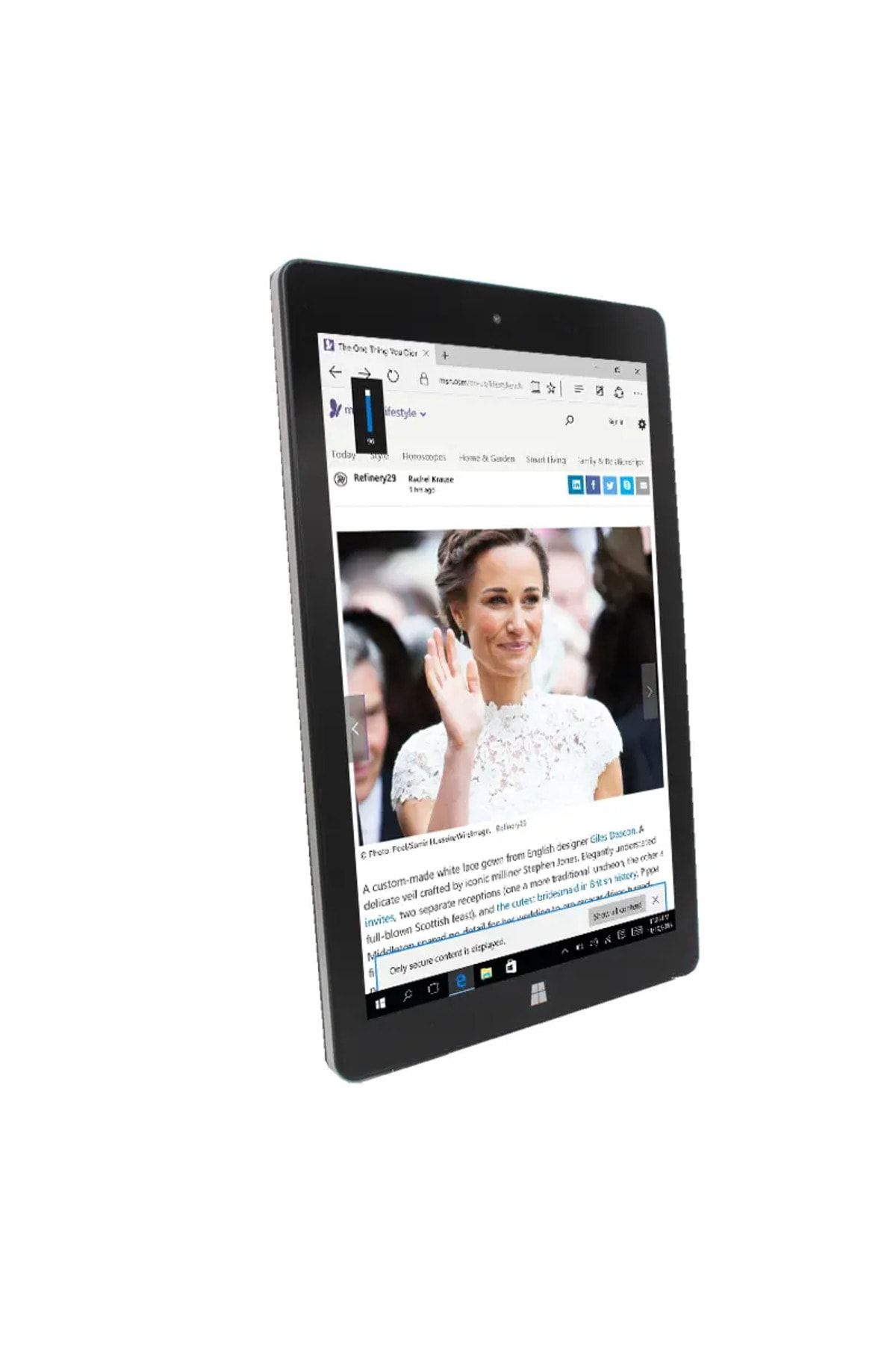 Auris Çok Ince Hafif Windows 10 Tablet Pc
