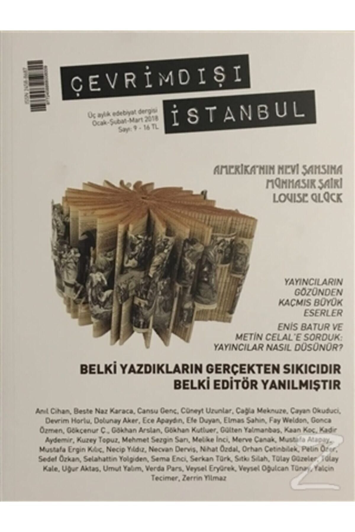 Delta Yayınları Çevrimdışı Istanbul Üç Aylık Edebiyat Dergisi Sayı