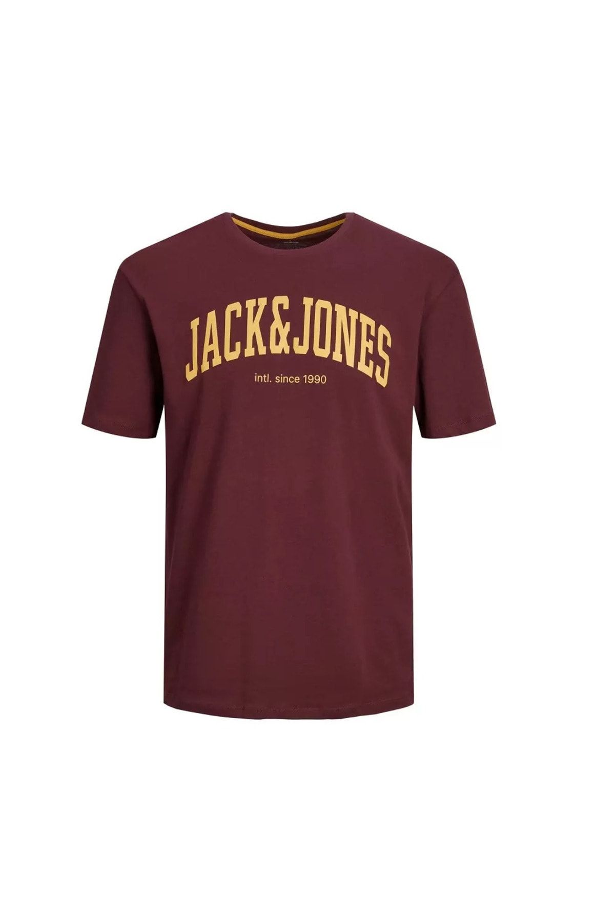 Jack & Jones Erkek Hardal T-shirt - 12236514
