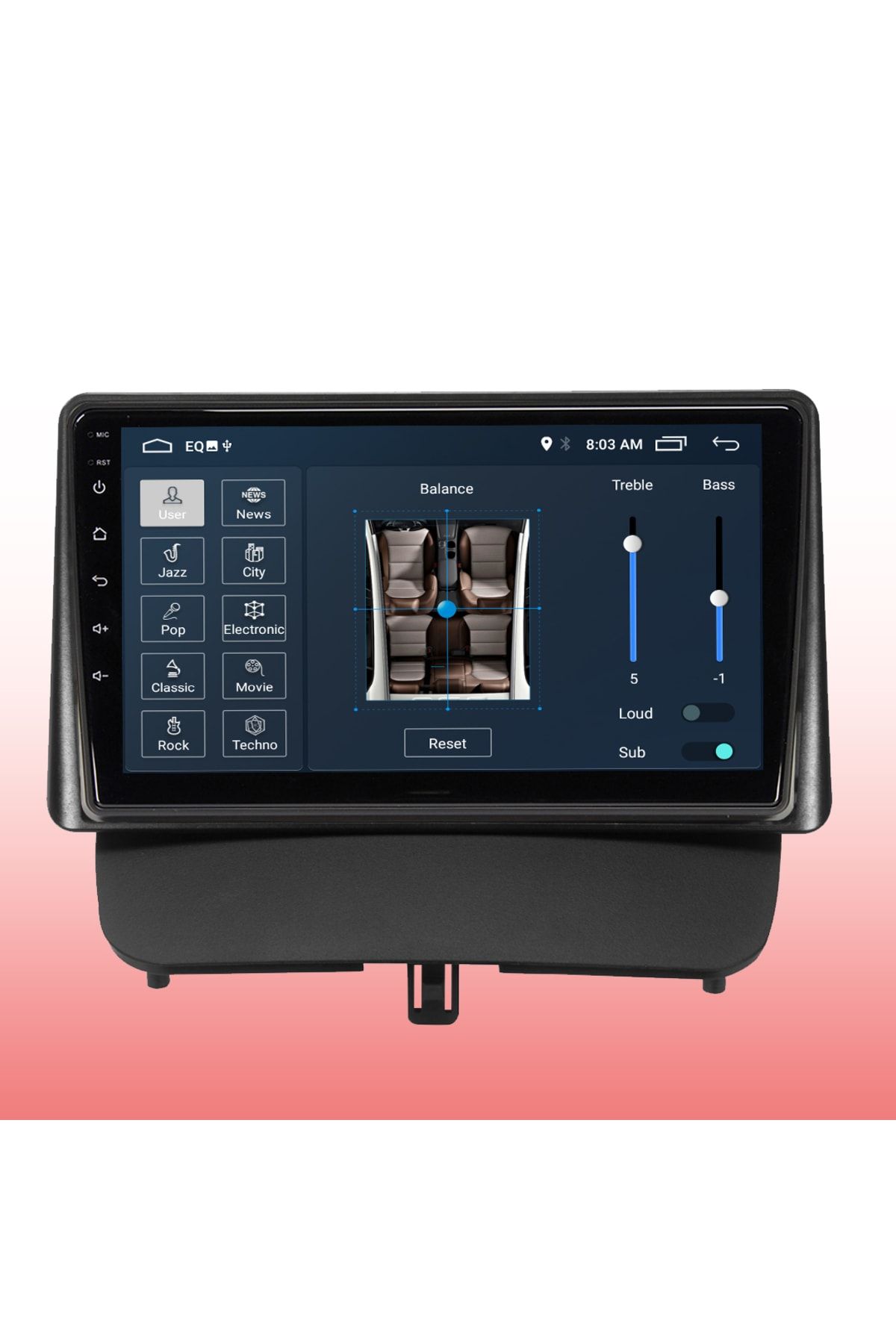 Navixx Ford Courier Android 4gb Ram Multimedya Kablosuz Carplay Navigasyon Ekran